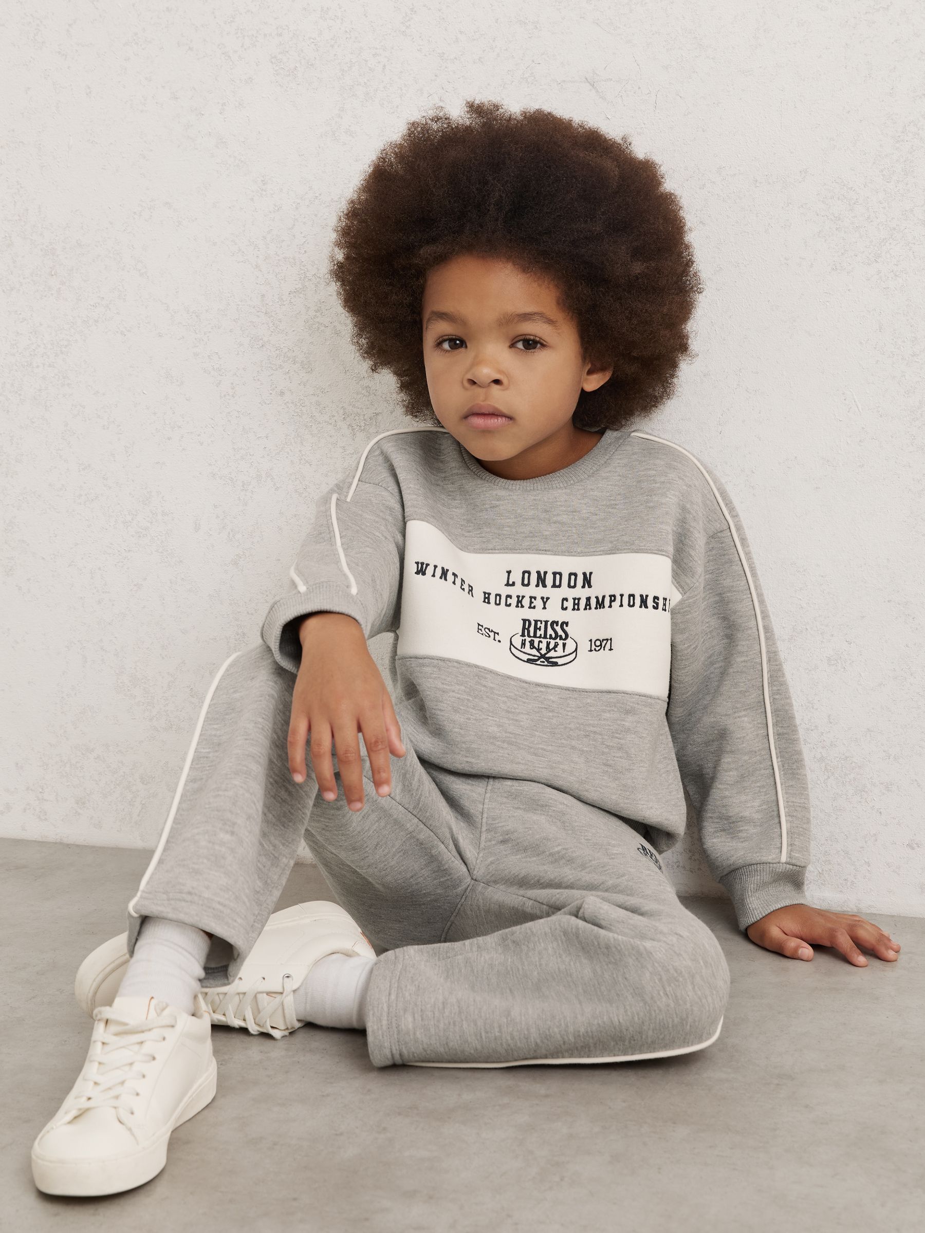 3-9 yrs Sweatshirt in Grey Melange