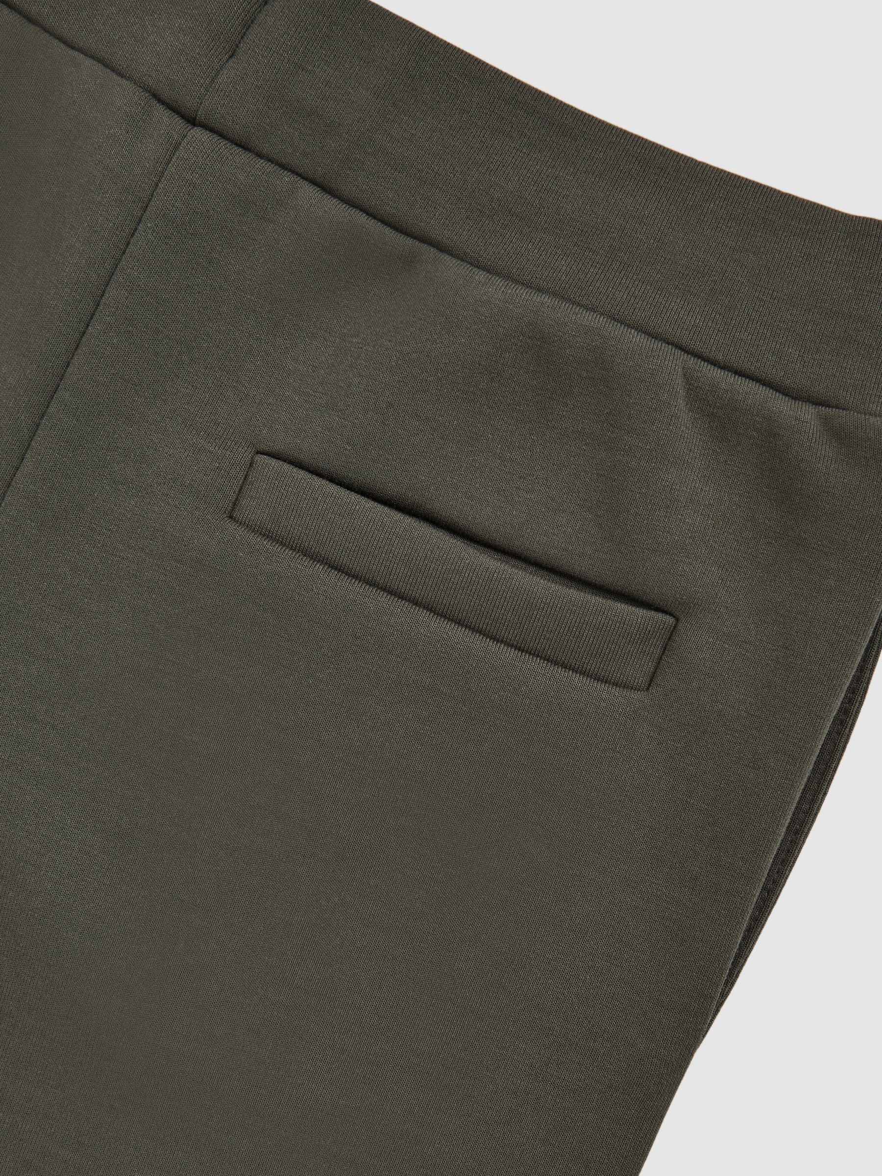 9-13 yrs Interlock Drawstring Joggers in Dark Sage