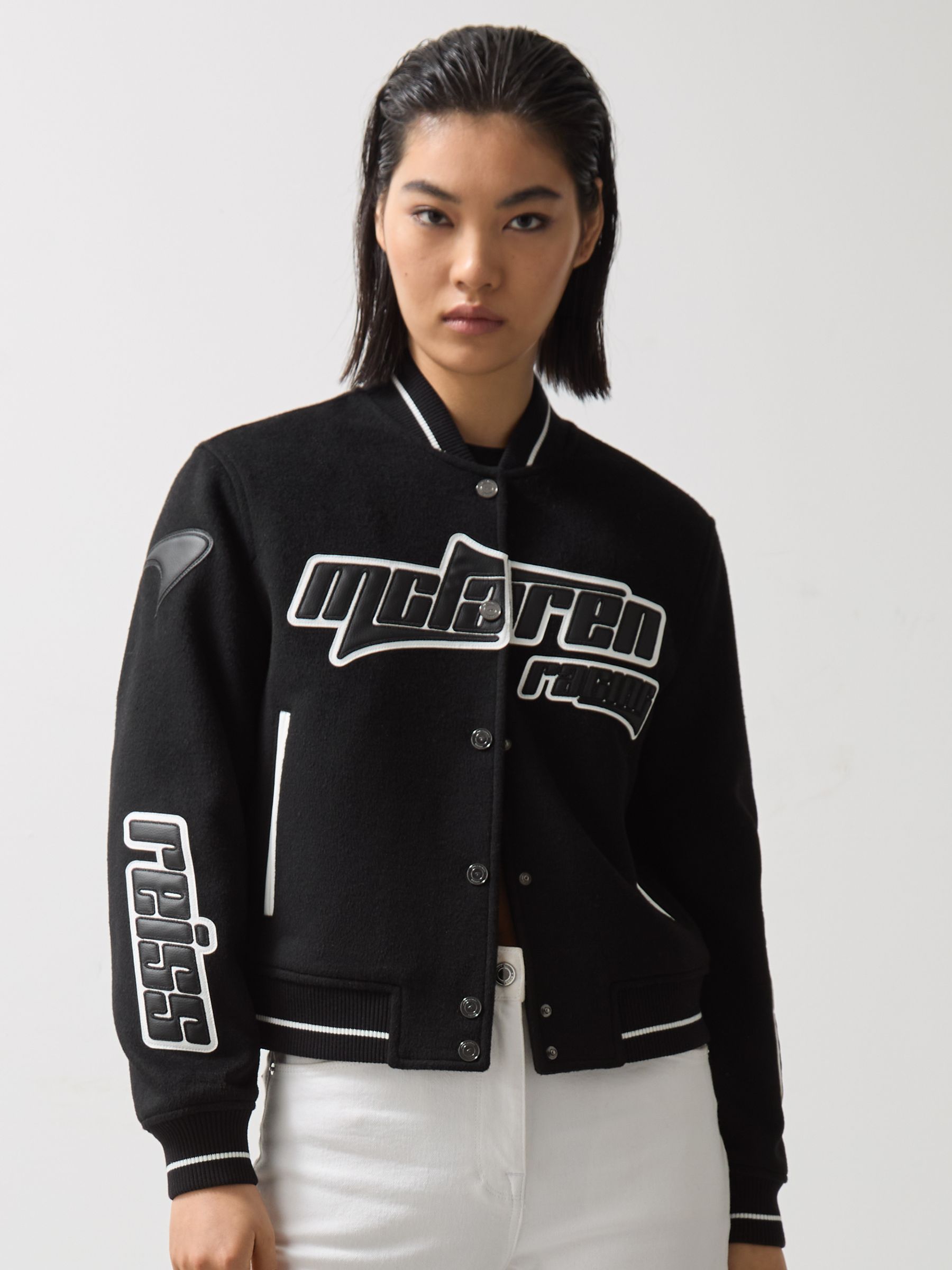McLaren F1 Team Bomber Jacket in Black