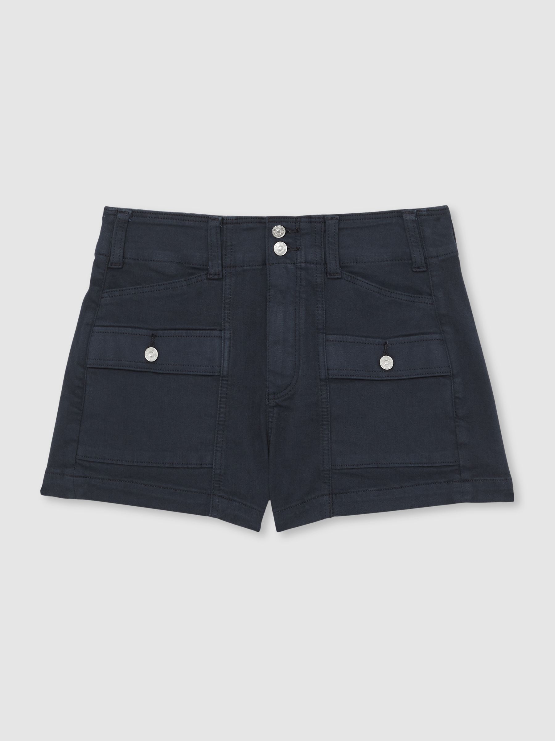 Paige Cargo Shorts in Navy