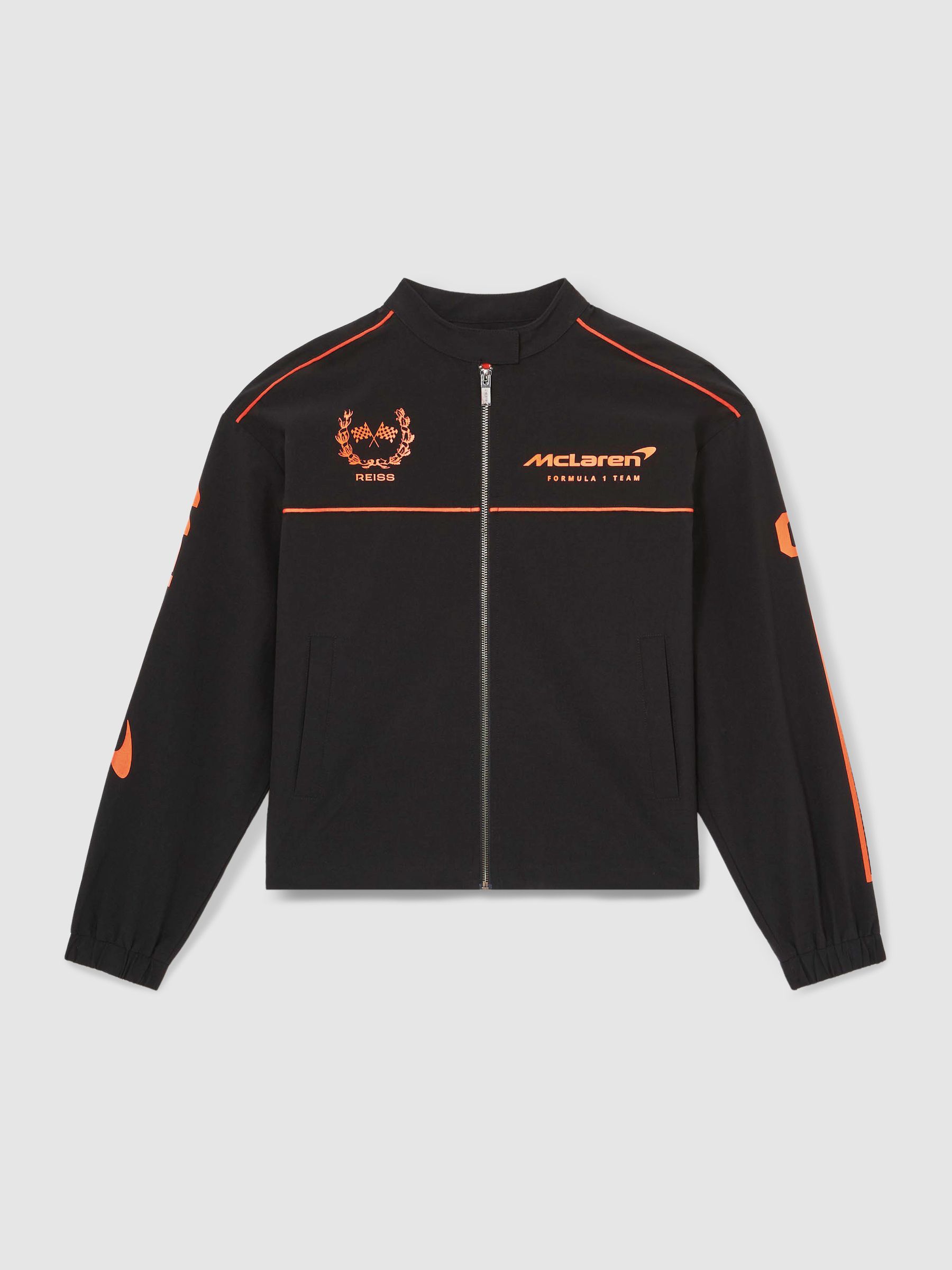 McLaren F1 Team Technical Logo Jacket in Black