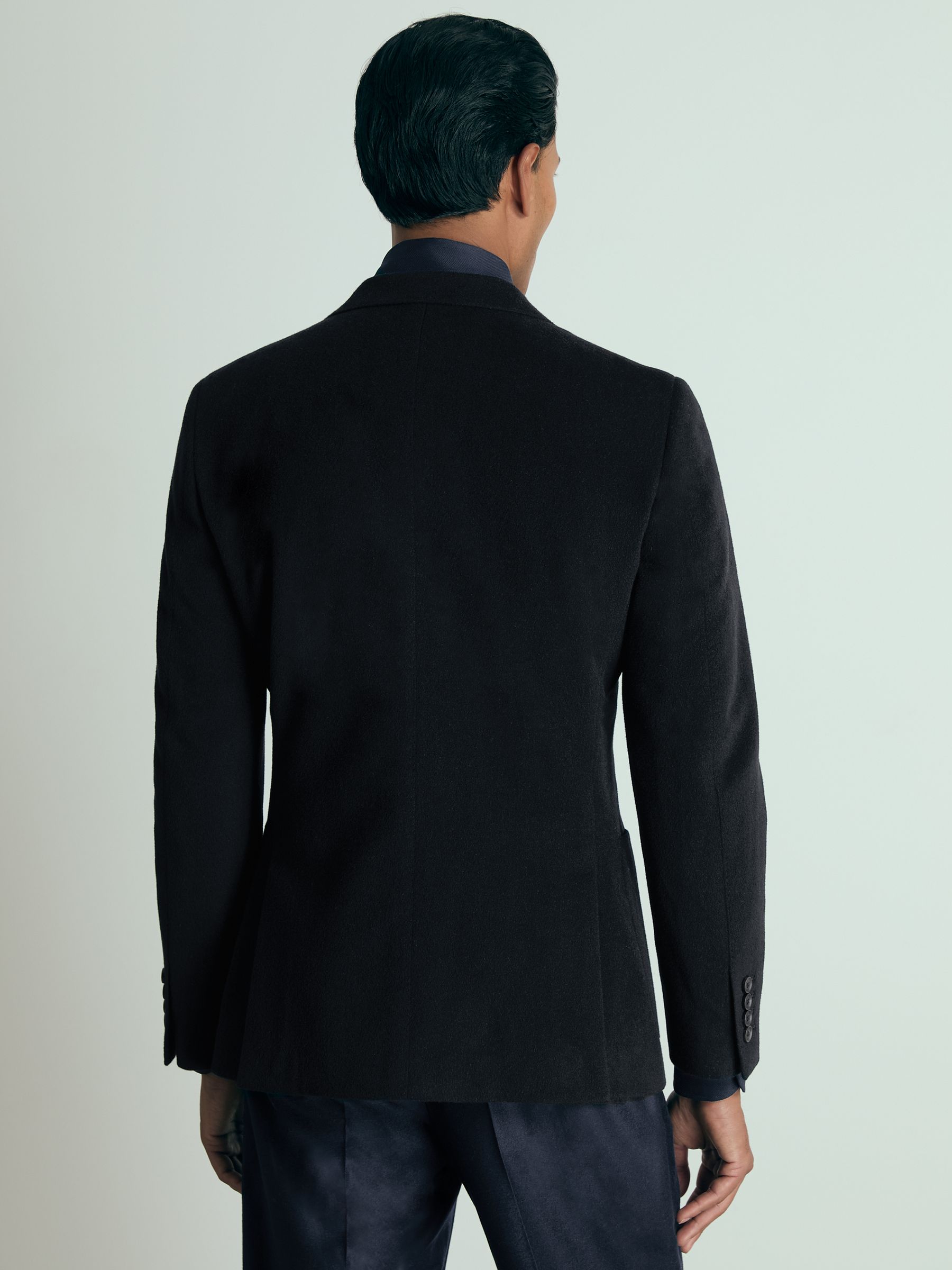 Atelier SIngle-Breasted Suit Jacket in Navy