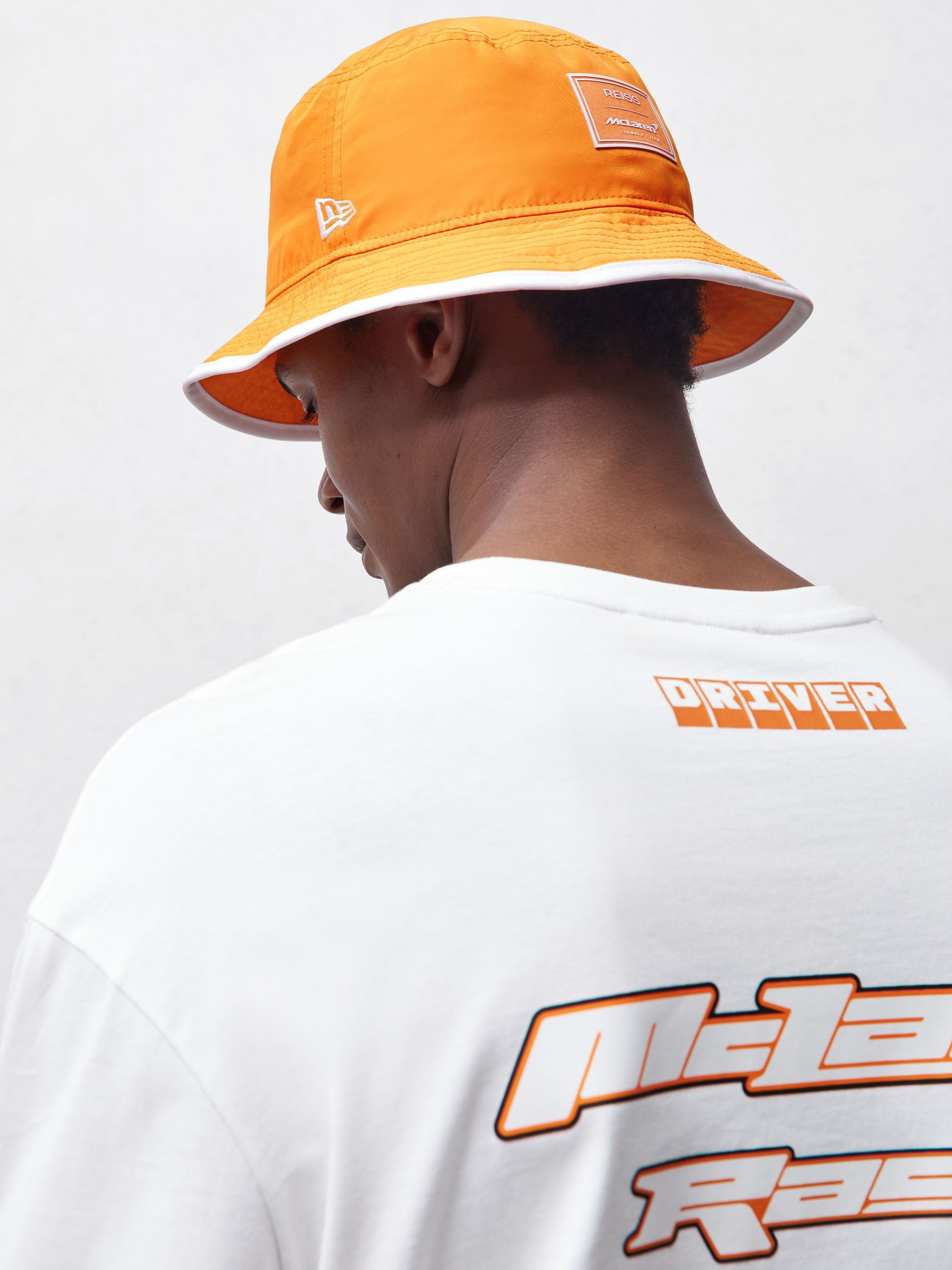 McLaren F1 Team Speedmark Bucket Hat in Papaya Orange