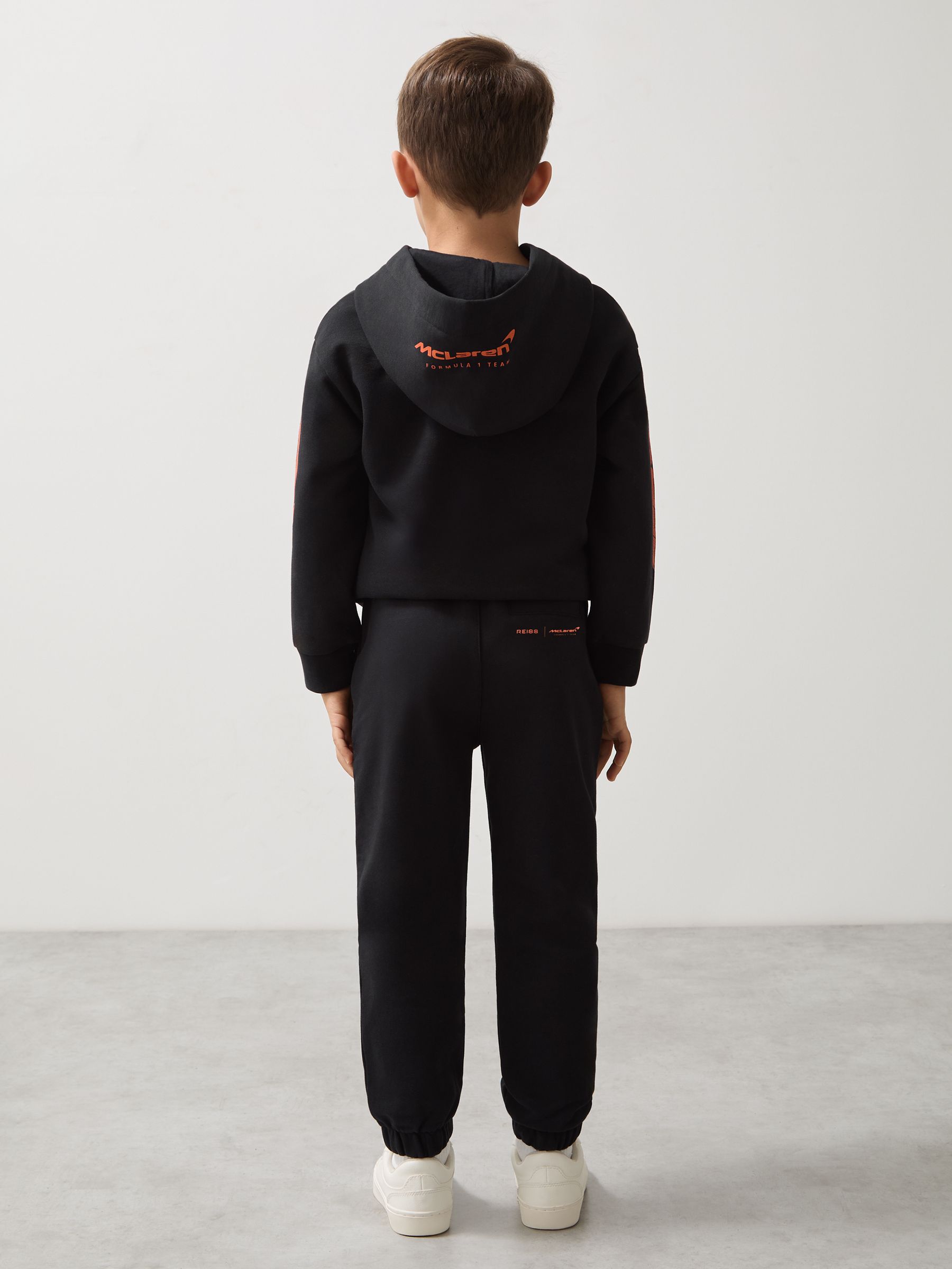 3-9 yrs McLaren F1 Team Cotton Logo Joggers Unisex Fit in Black