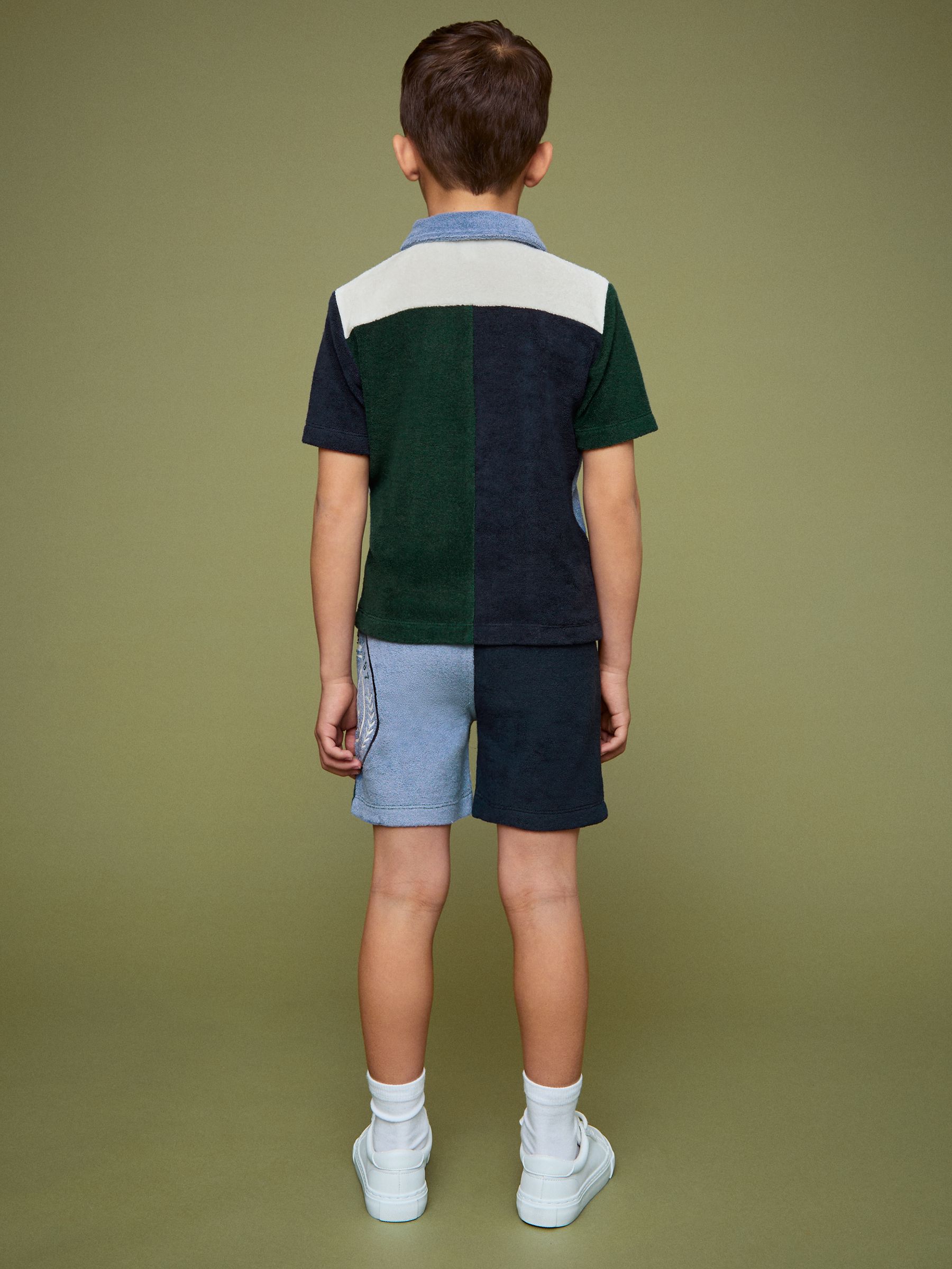 3-9 yrs SmileyWorld | Reiss Towelling Shorts in Blue