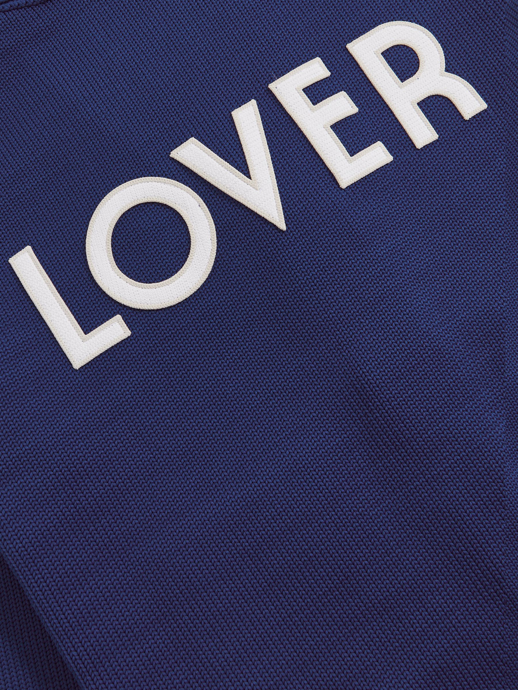 Reiss | Tom Daley Lover Knit Cardigan in Navy Blue