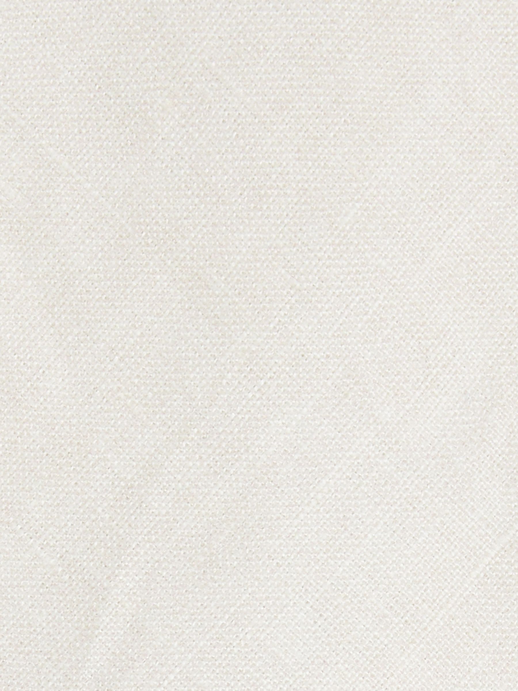 Linen Textured Tie in Ecru