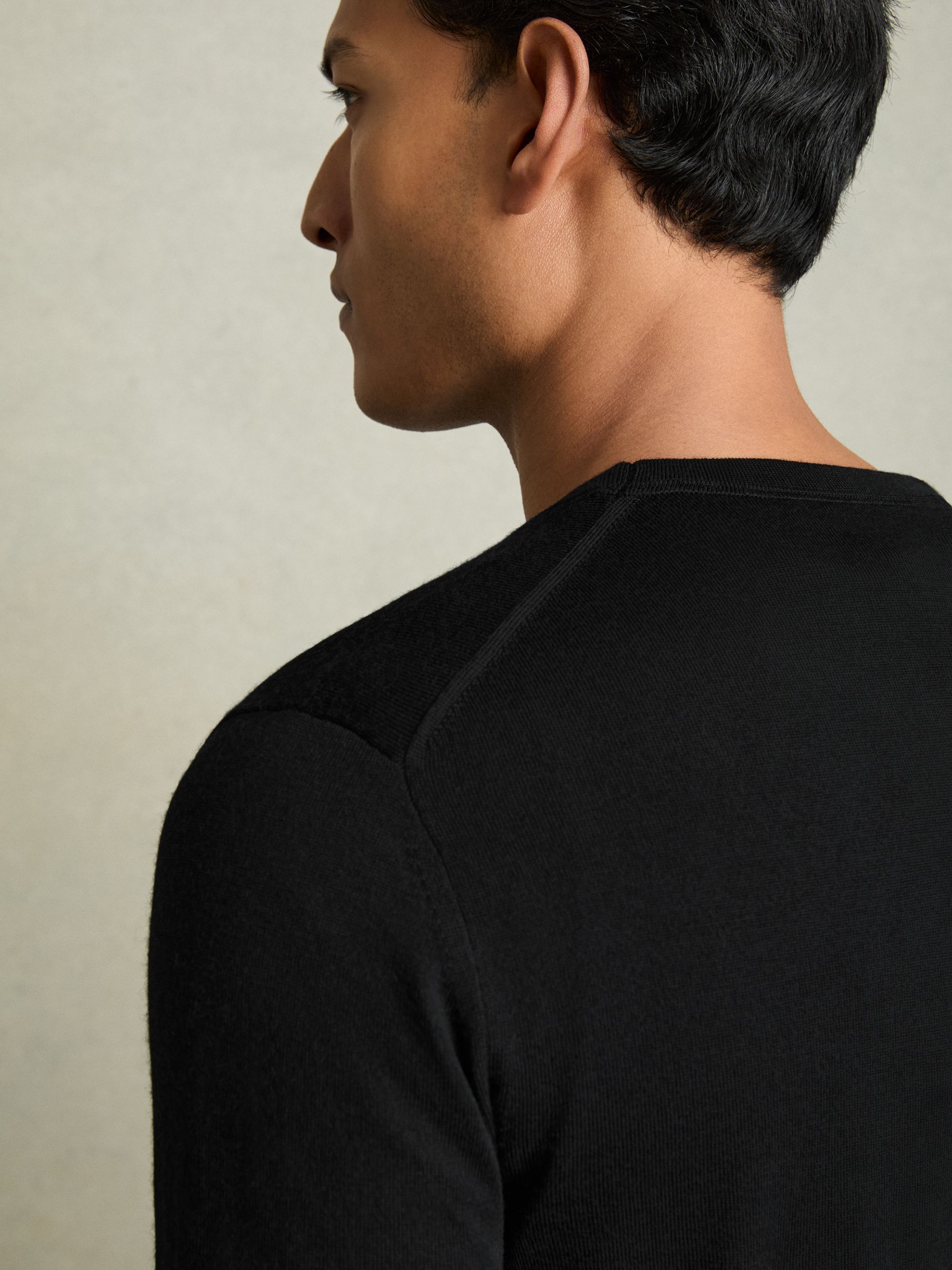 Pack of Two Merino Wool Jumpers in Black