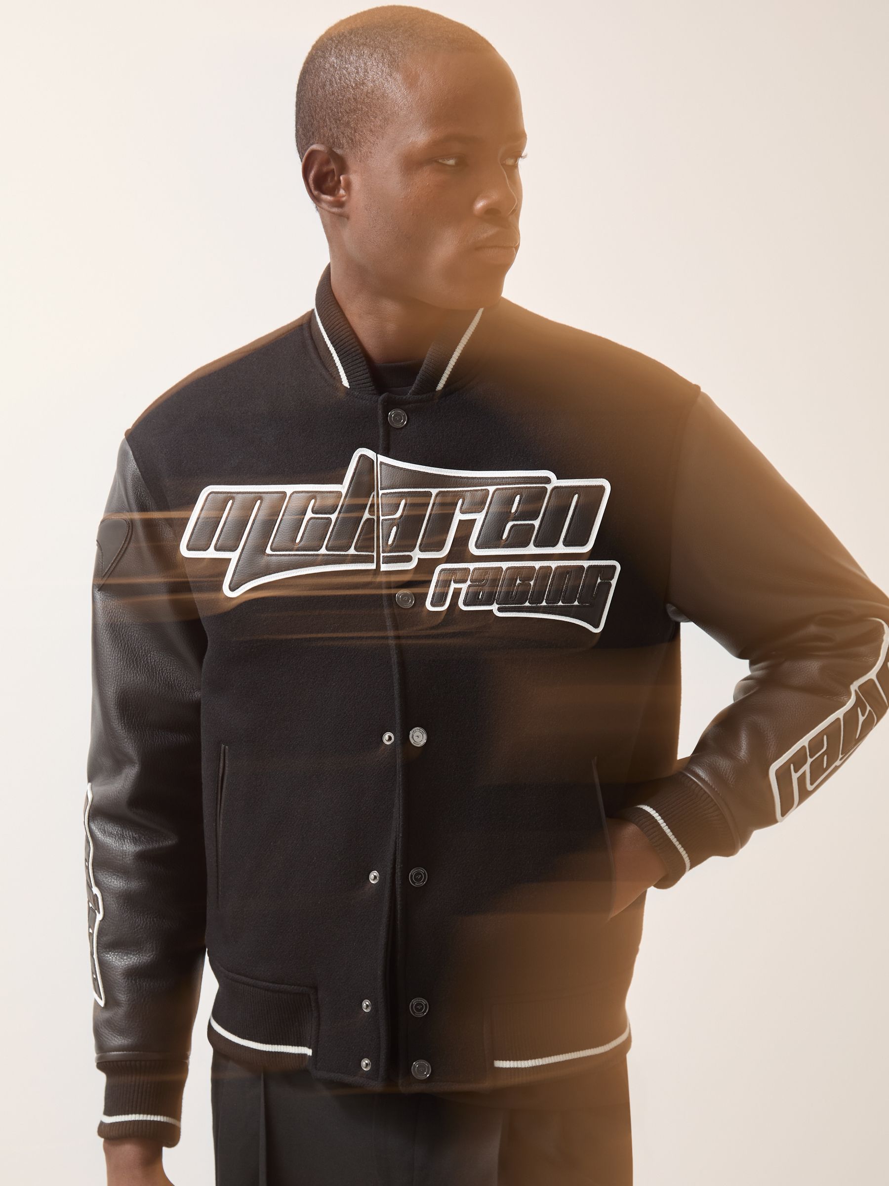 McLaren F1 Team Bomber Jacket in Black