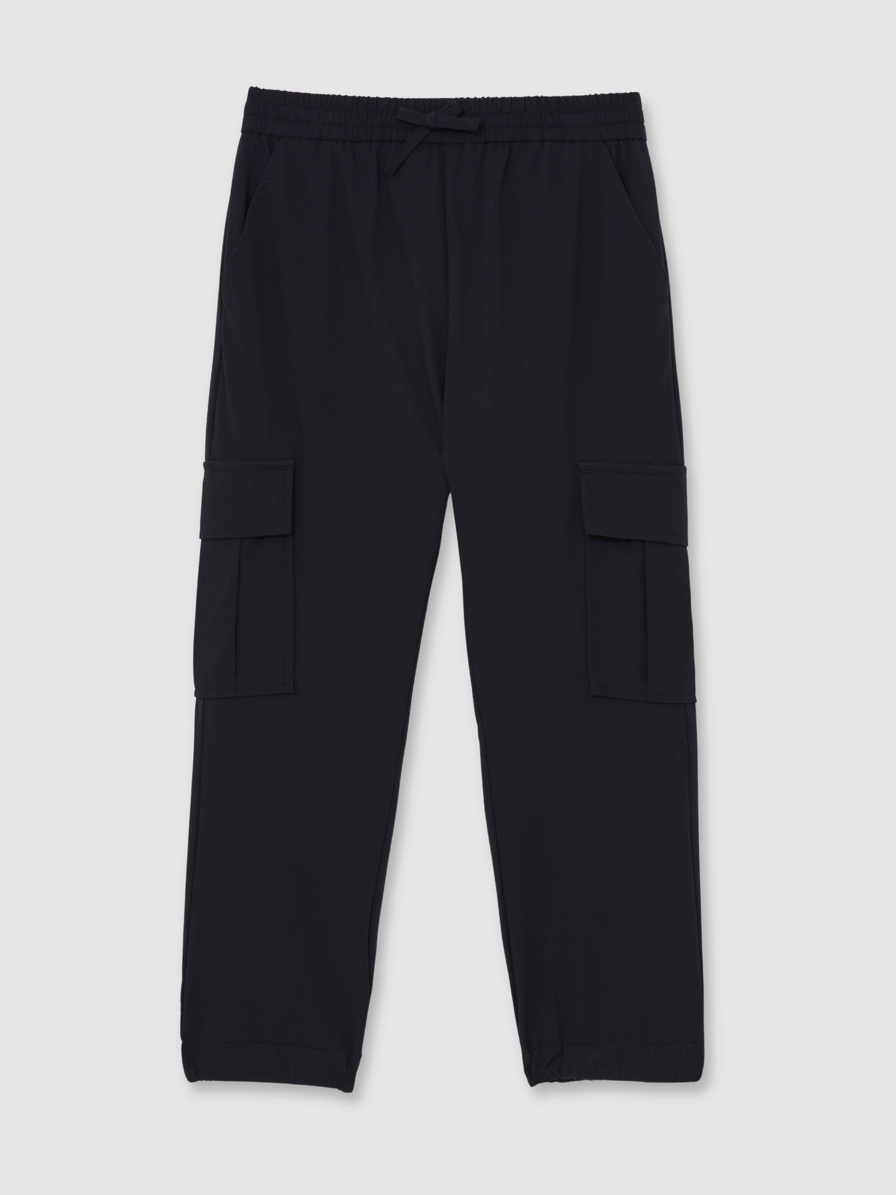13-14 yrs Technical Drawstring Trousers in Black