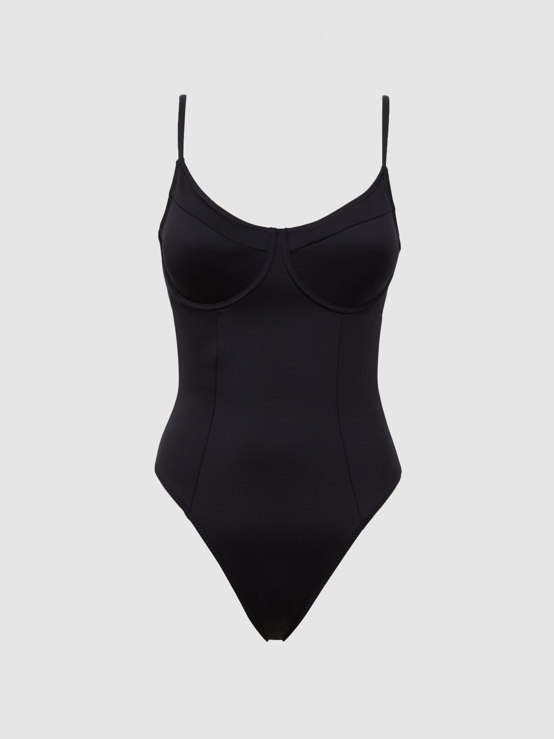 Good American Compression Swimsuit in Black