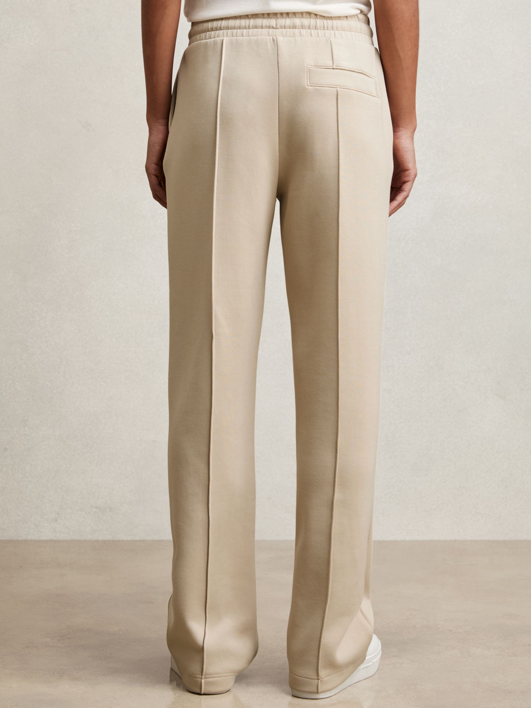 Interlock Pintuck Drawstring Joggers in Sage Green