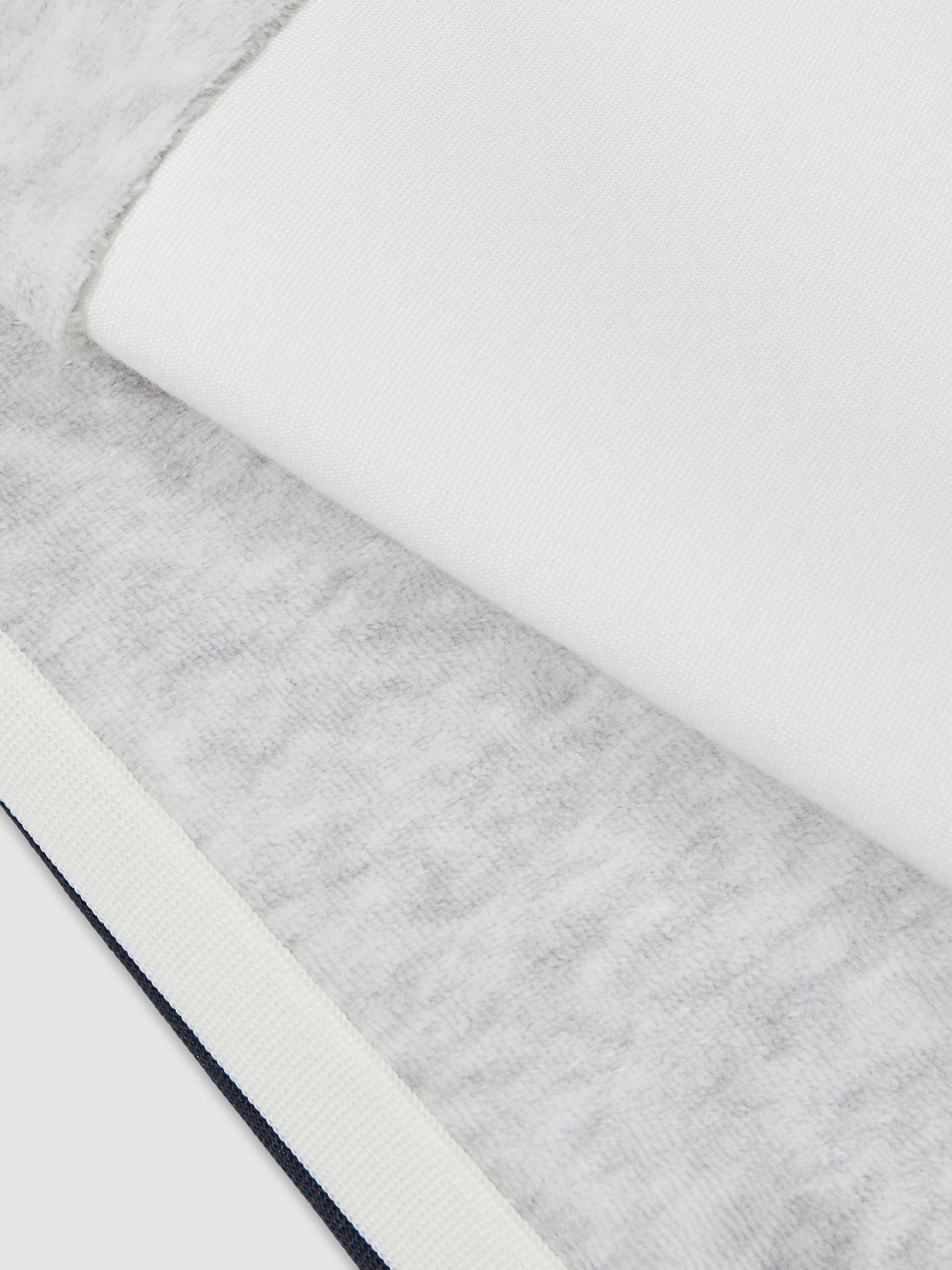 9-13 yrs Velour Panelled Tracksuit Top in Grey