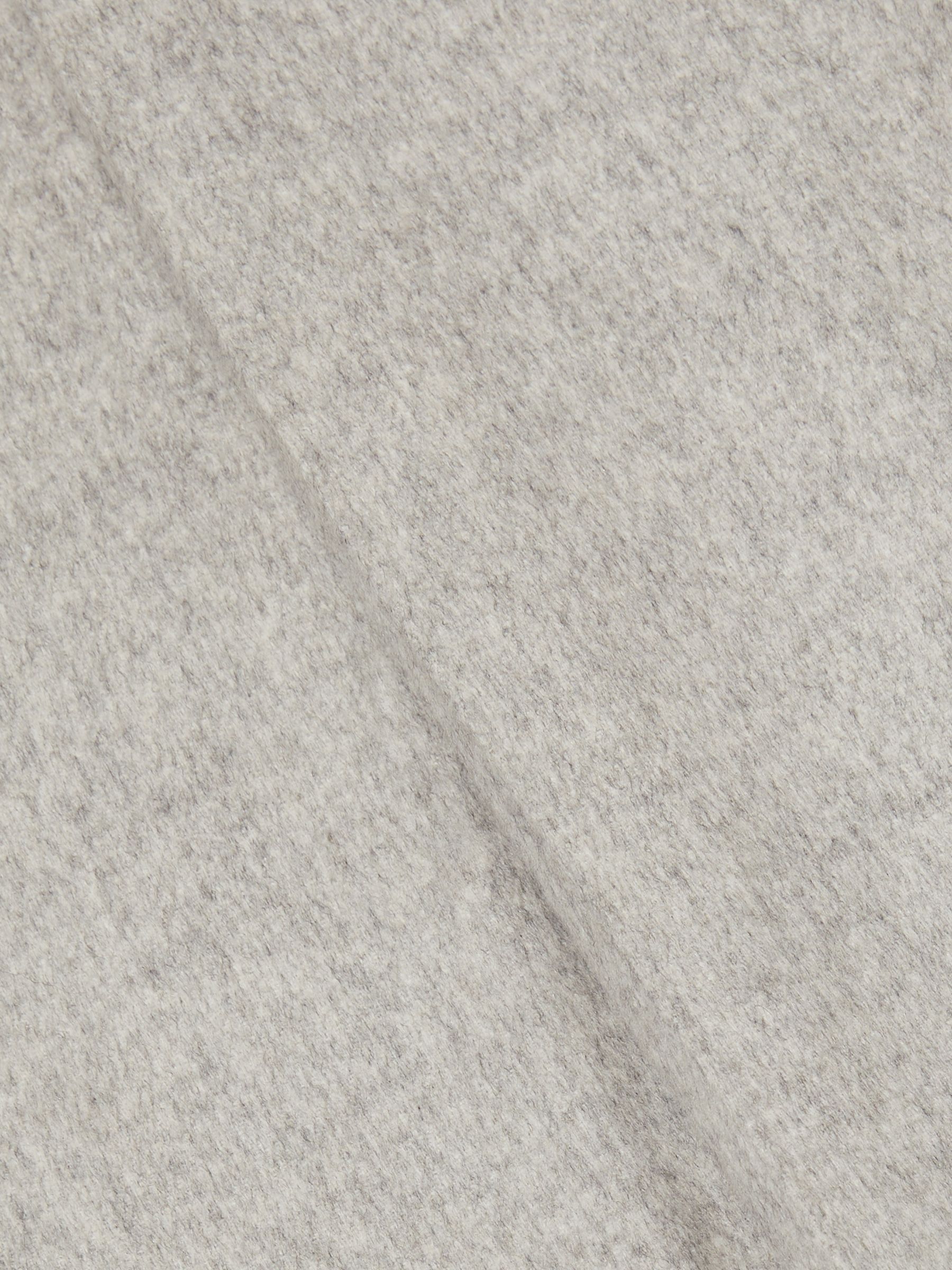 Atelier Tapered Wool Suit Trousers in Grey Melange