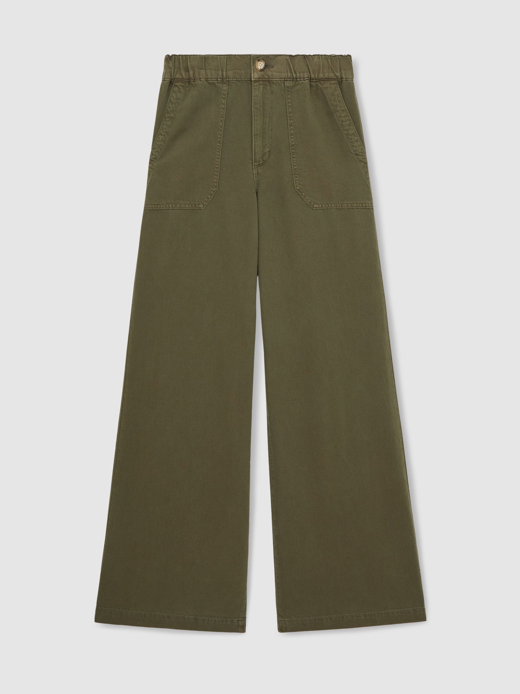 Paige Rumi Pant Jeans in Khaki Green
