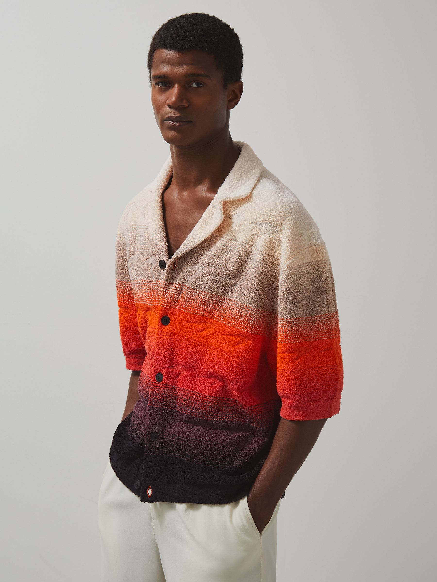 McLaren F1 Team Towelling Logo Shirt in Multi