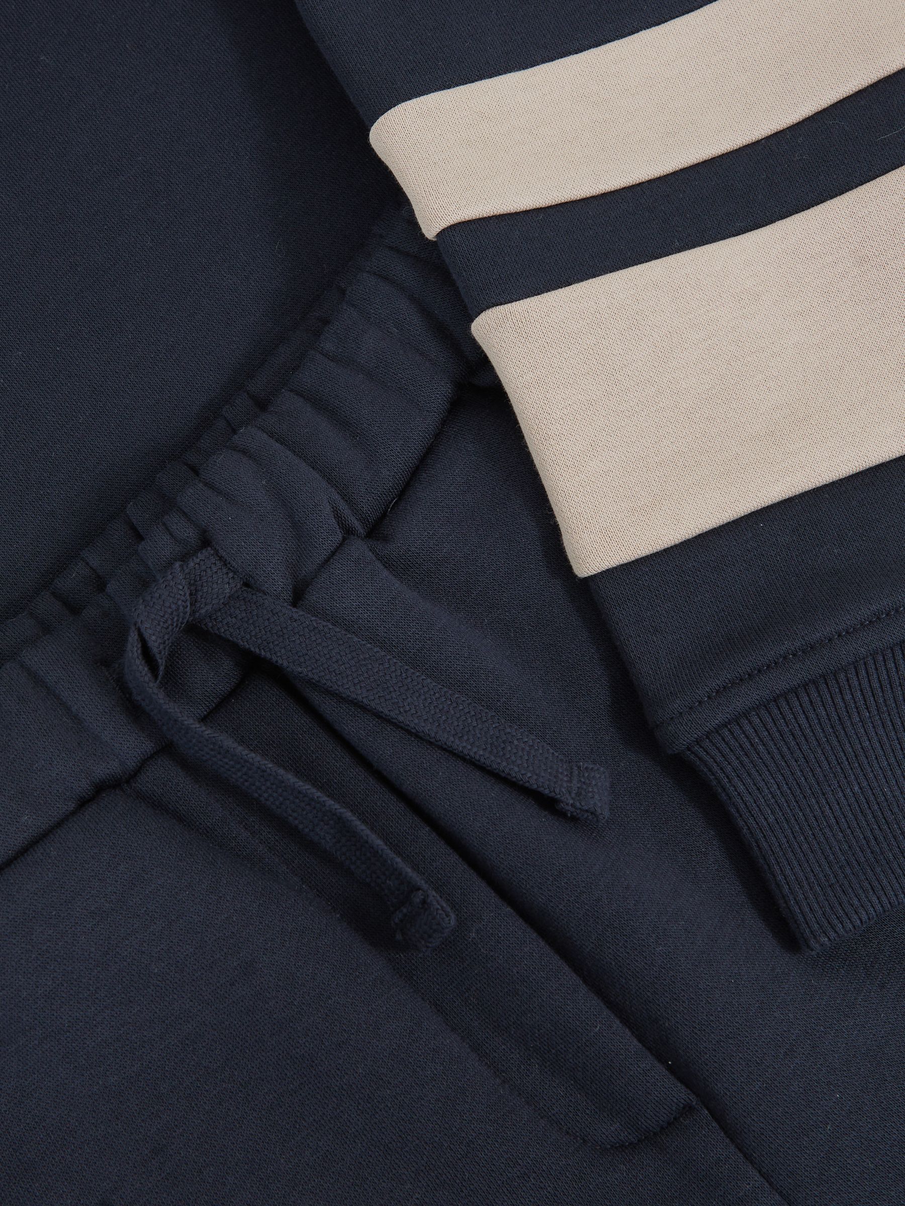 3-9 yrs Cotton-Blend Joggers and Hoodie Set in Navy