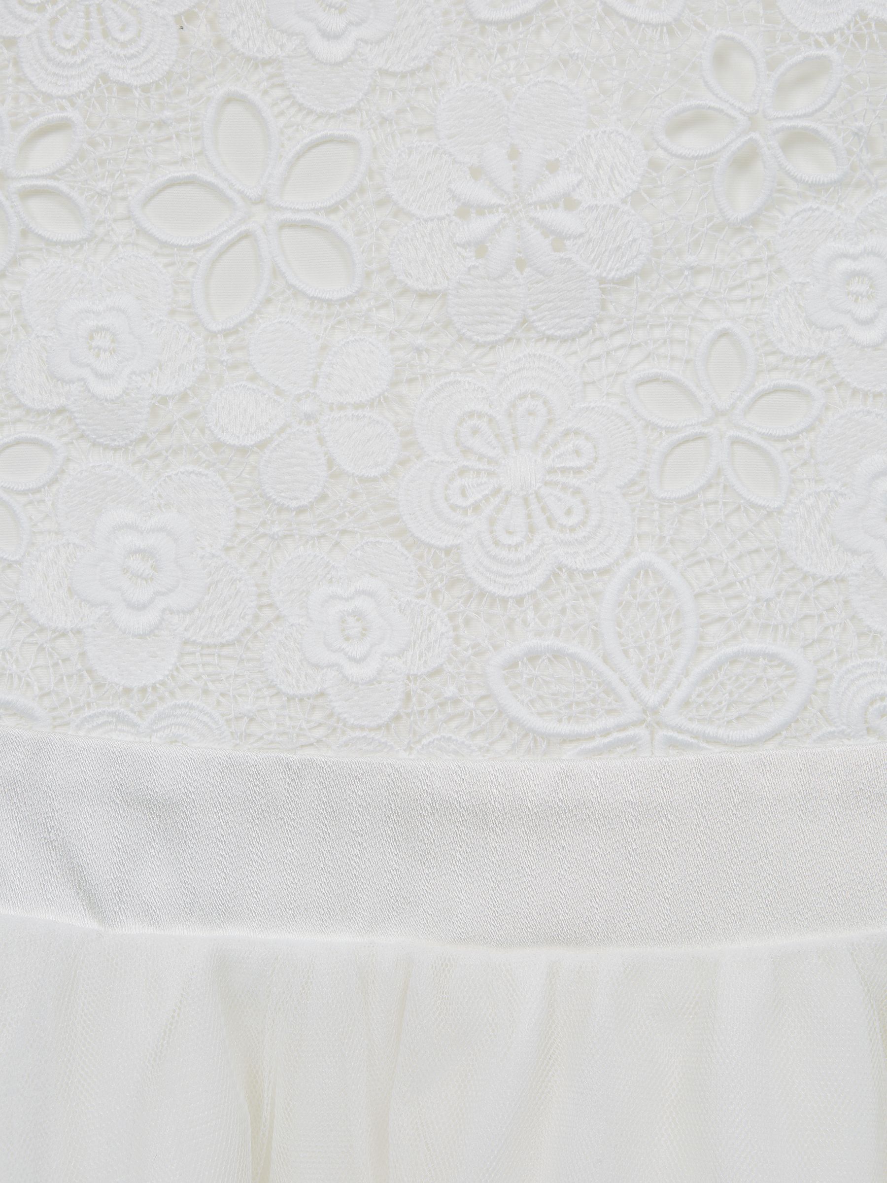 4-9 yrs Lace Tulle Occasion Dress in Ivory