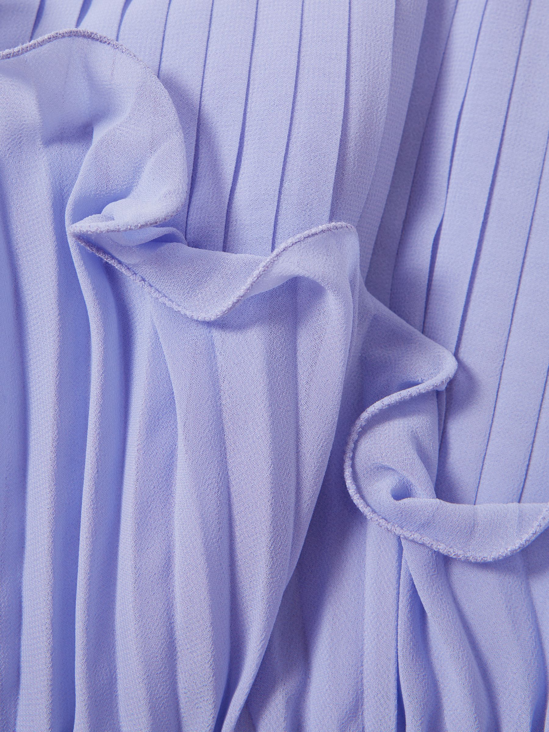 Amur Ruffle Maxi Dress in Lilac