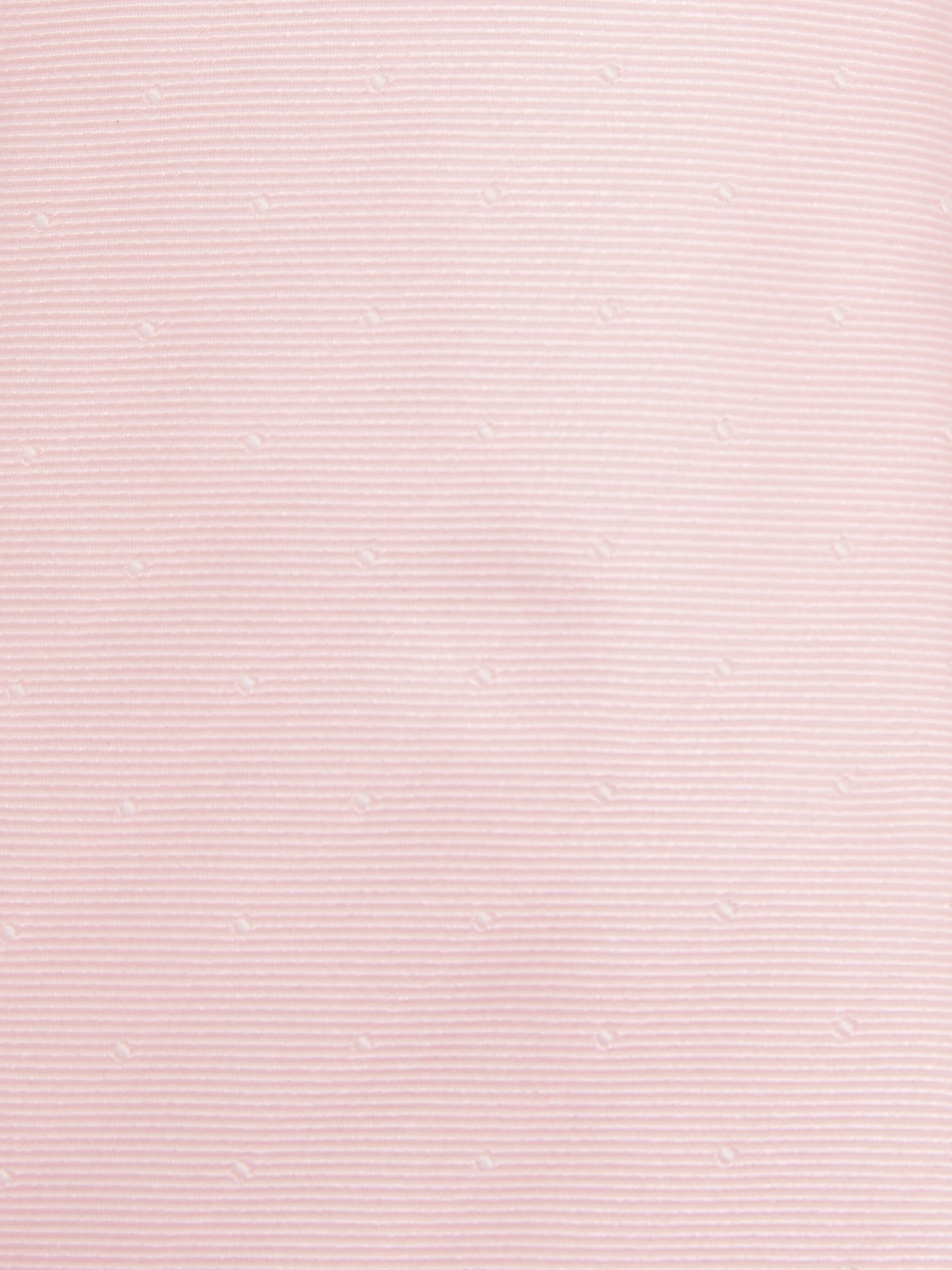 Polka Dot Silk Tie in Light Pink