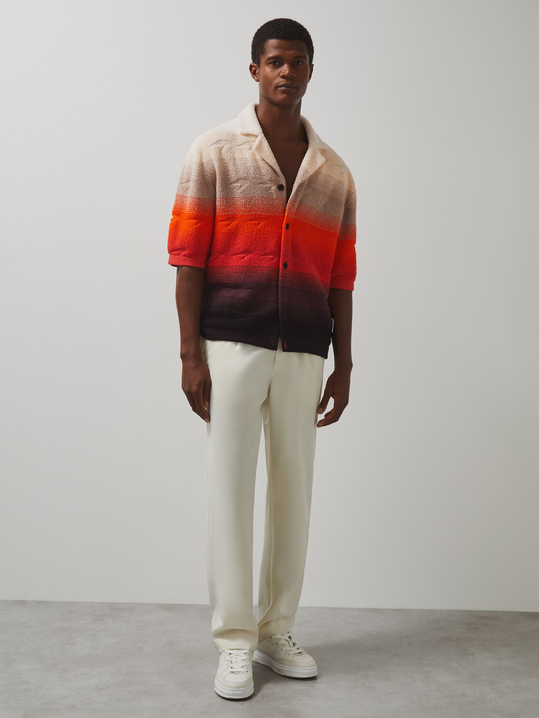 McLaren F1 Team Towelling Logo Shirt in Multi