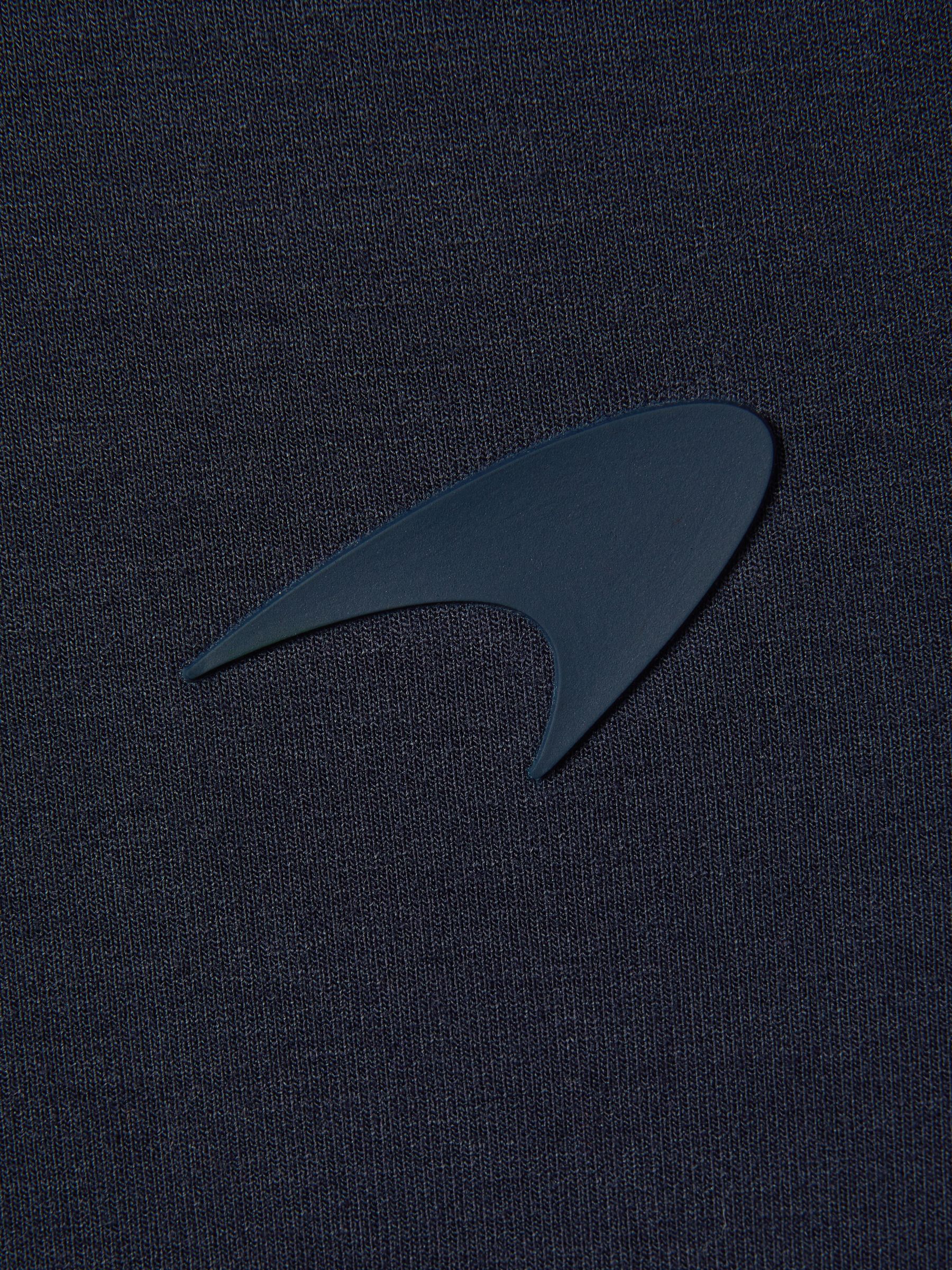 McLaren F1 Interlock Jersey Drawstring Joggers in Airforce Blue