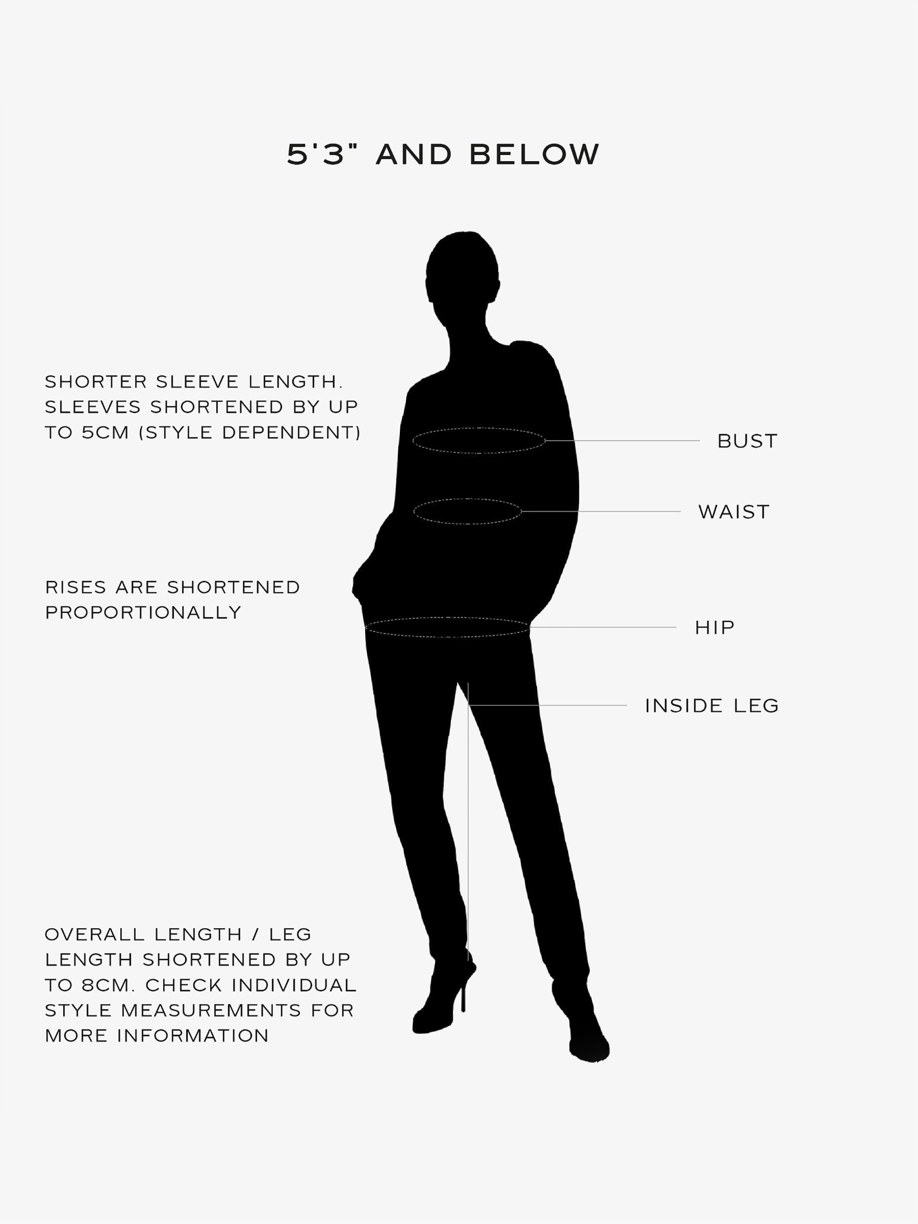 Petite Wide Leg Jeans in Light Blue