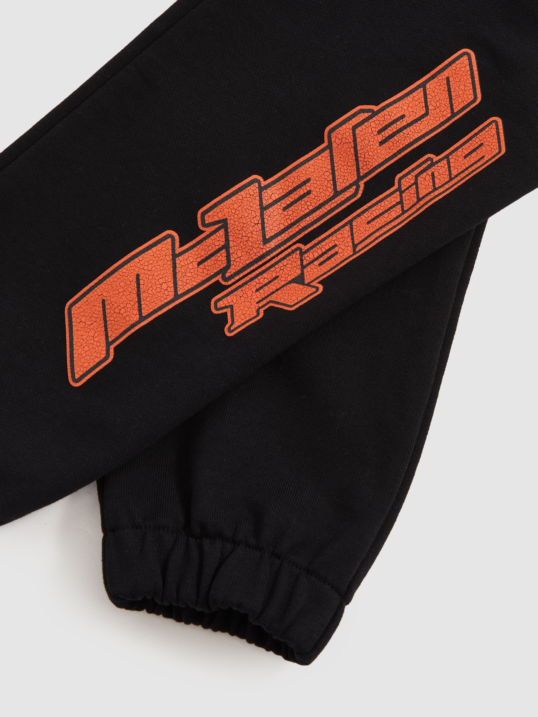3-9 yrs McLaren F1 Team Cotton Logo Joggers Unisex Fit in Black