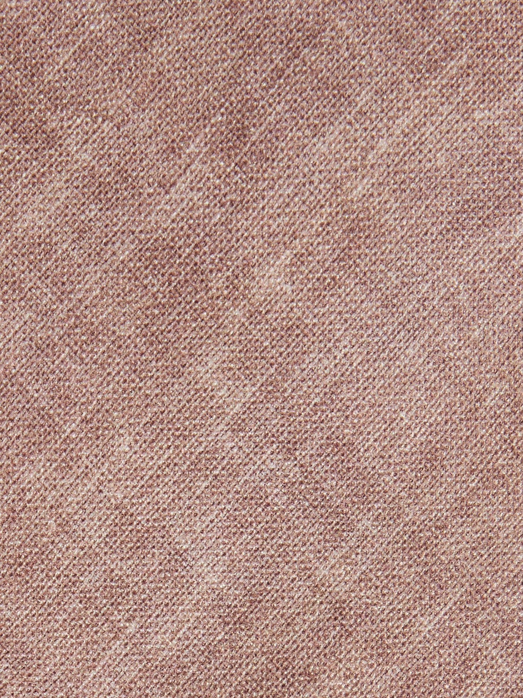 Linen Textured Tie in Soft Brown