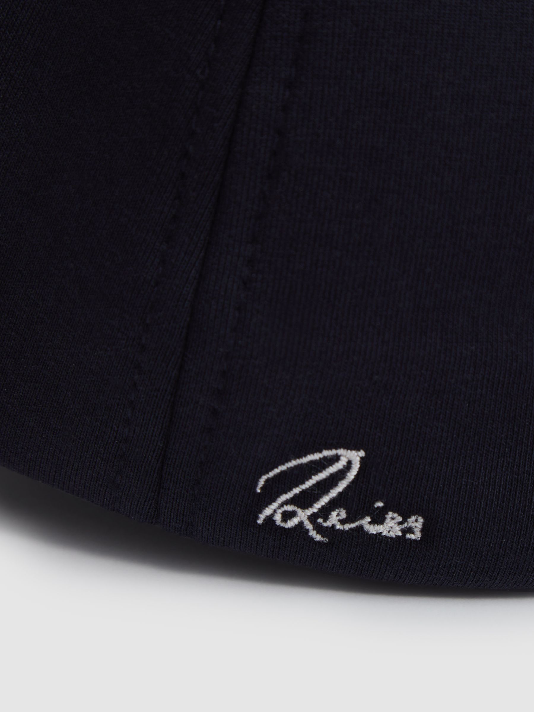 Jersey Logo-Embroidered Baseball Cap in Navy