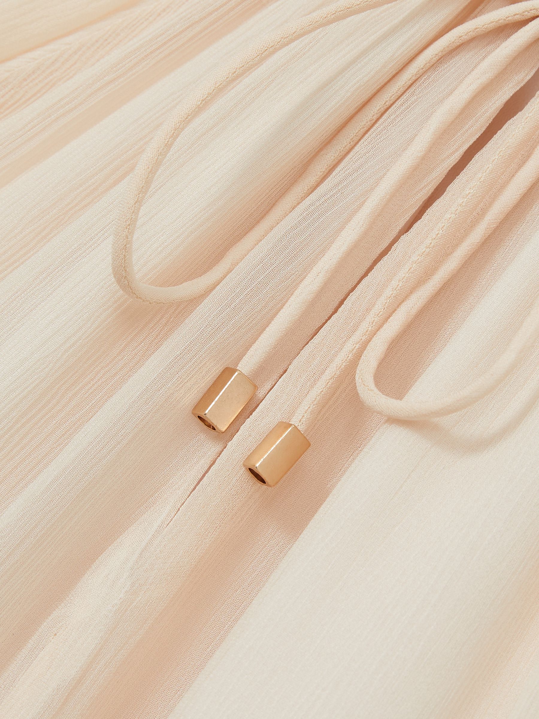 Ruffle Mini Dress in Pink