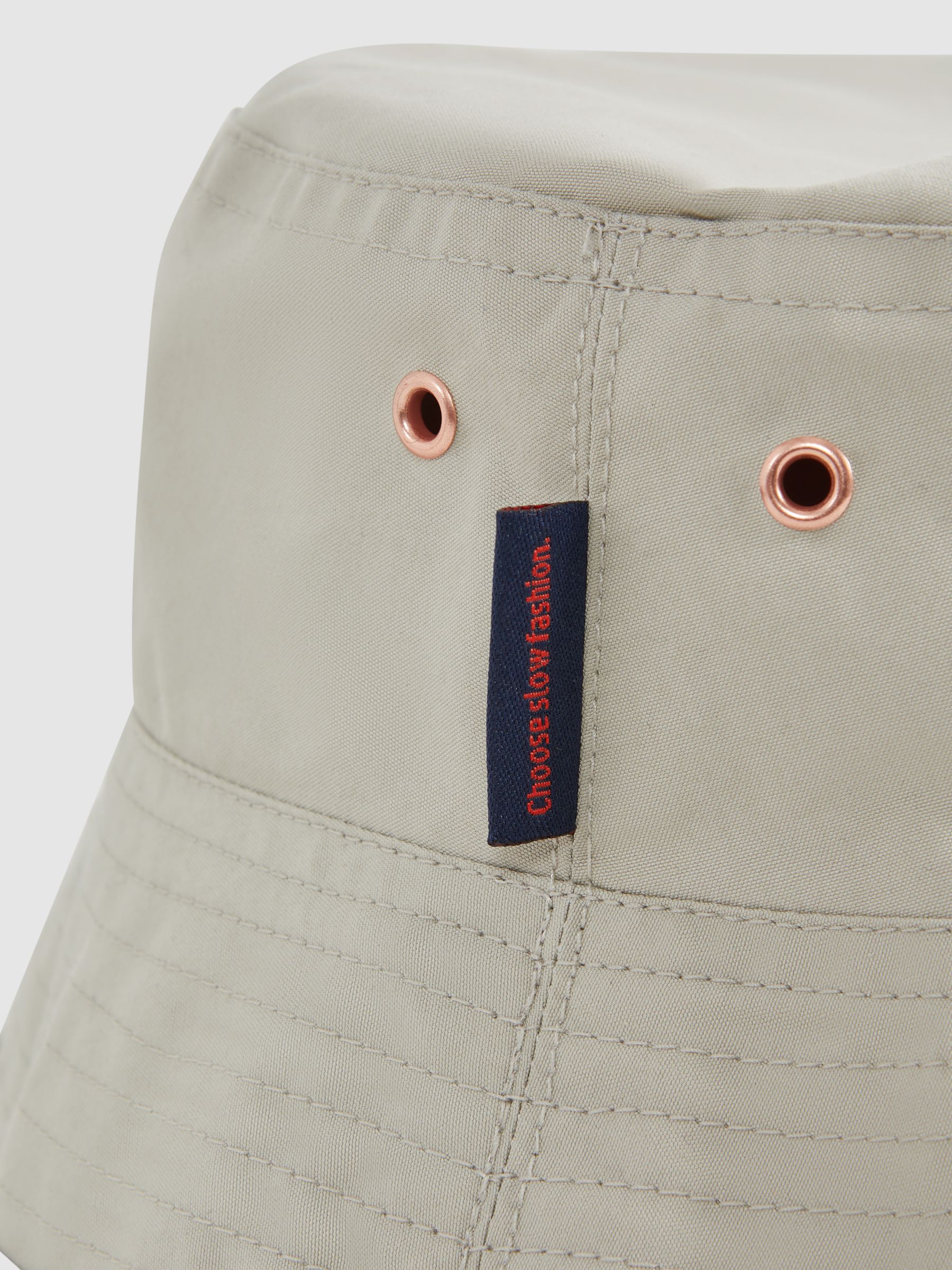 Private Bucket Hat in Stone