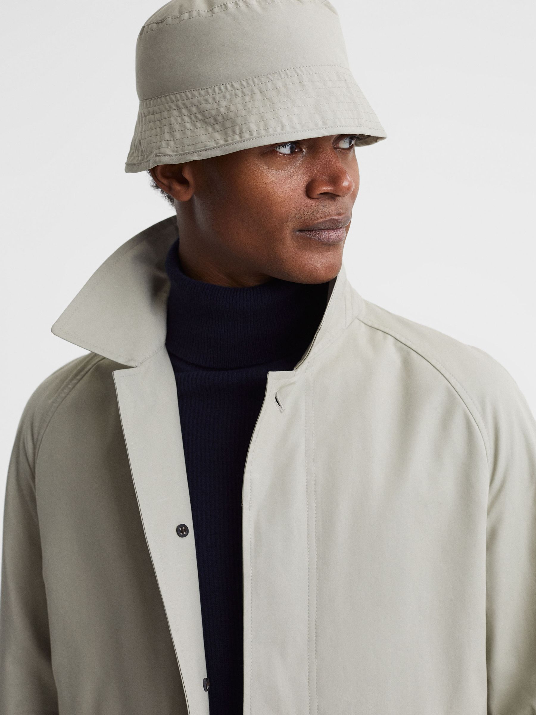 Private Bucket Hat in Stone