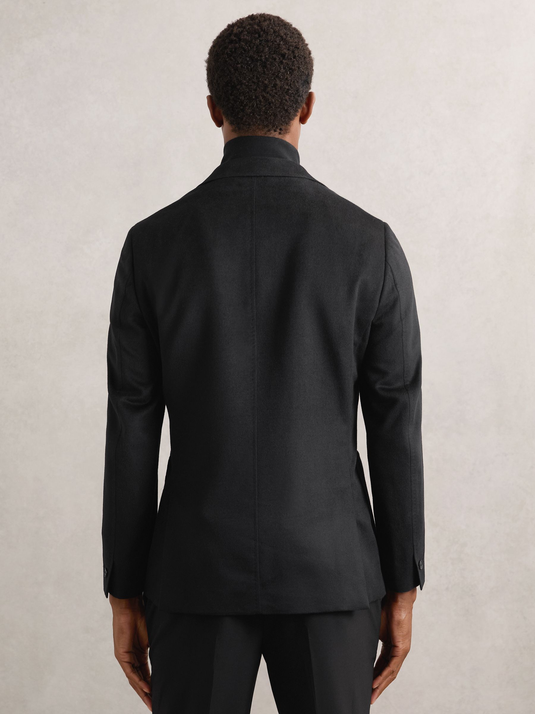 Single Breasted Blazer With Gilet Insert Regular-Fit in Black