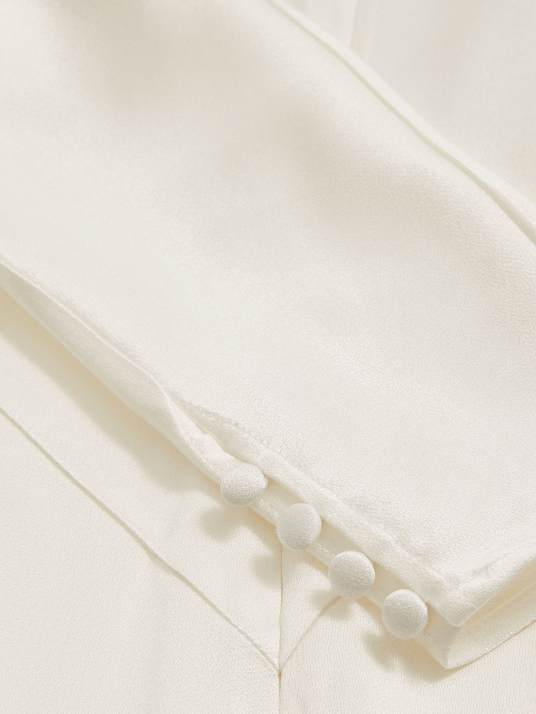 Atelier Duchess Satin Bridal Maxi Dress in White