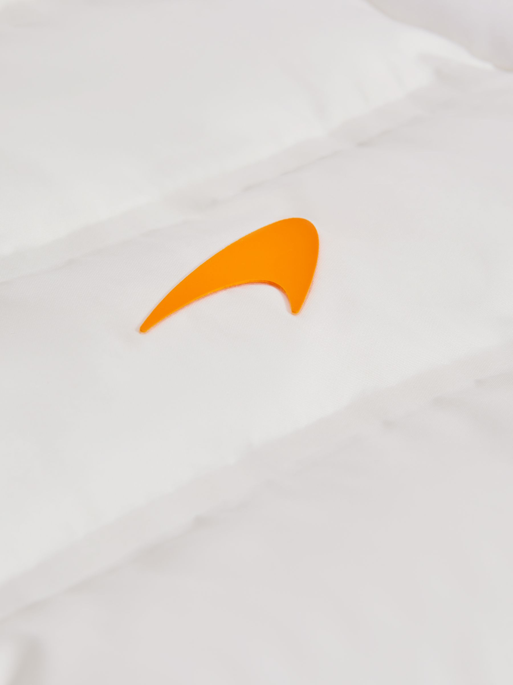 McLaren F1 Hybrid Quilt and Jersey Jacket in White