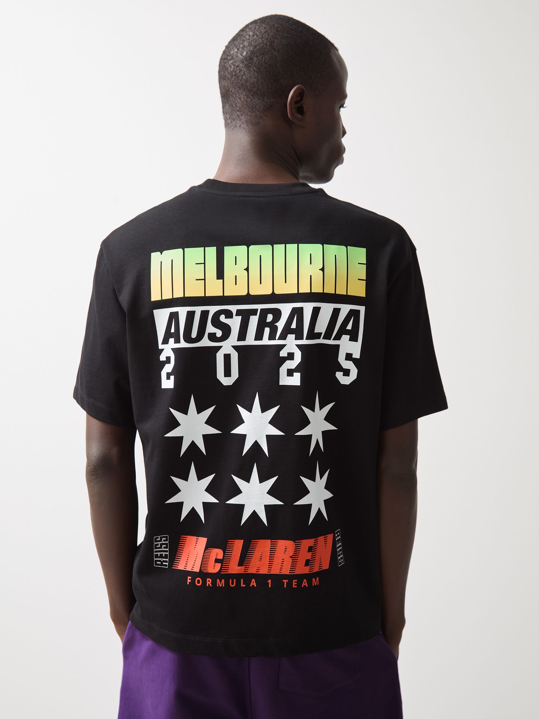 McLaren F1 Team Melbourne GP T-Shirt in Black