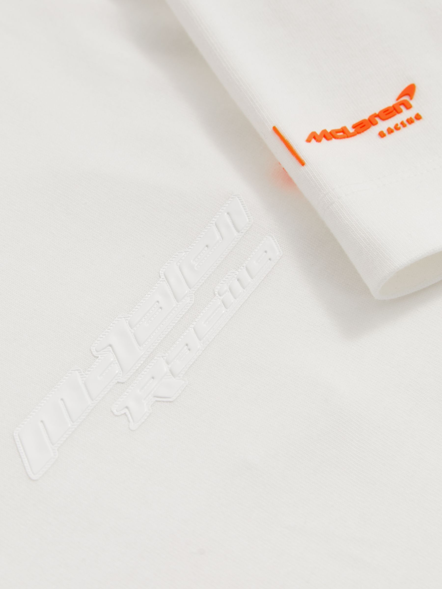 McLaren F1 Team Oversize Unisex Fit Logo T-Shirt in White