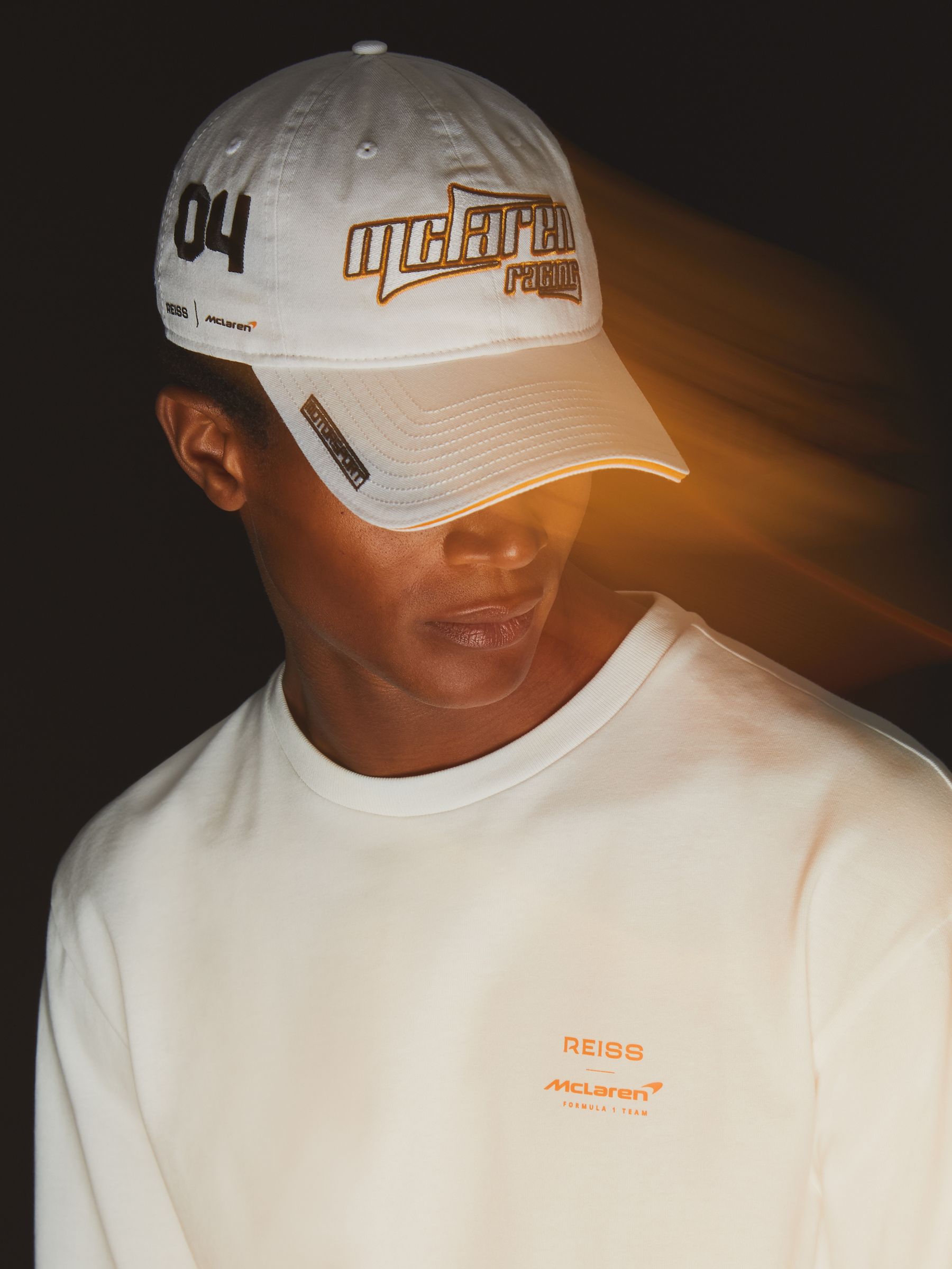 McLaren Racing Heritage Cap Unisex Fit in White
