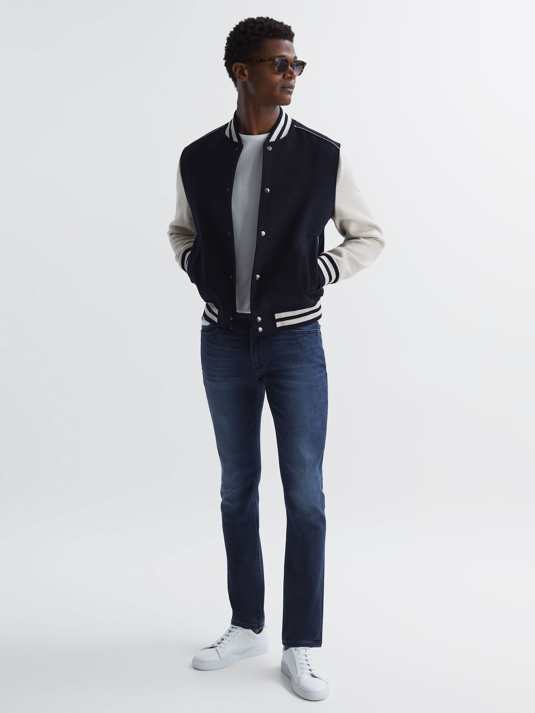 Paige High Stretch Jeans in Barma