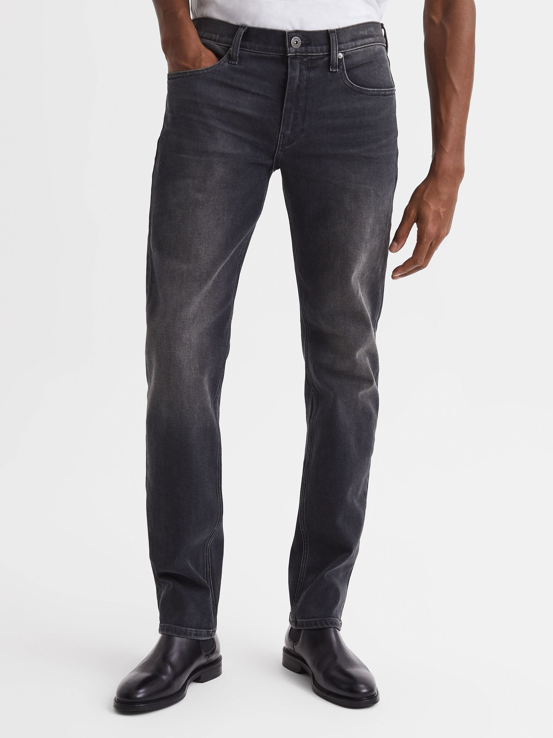 Paige High Stretch Slim Fit Jeans in Steffen