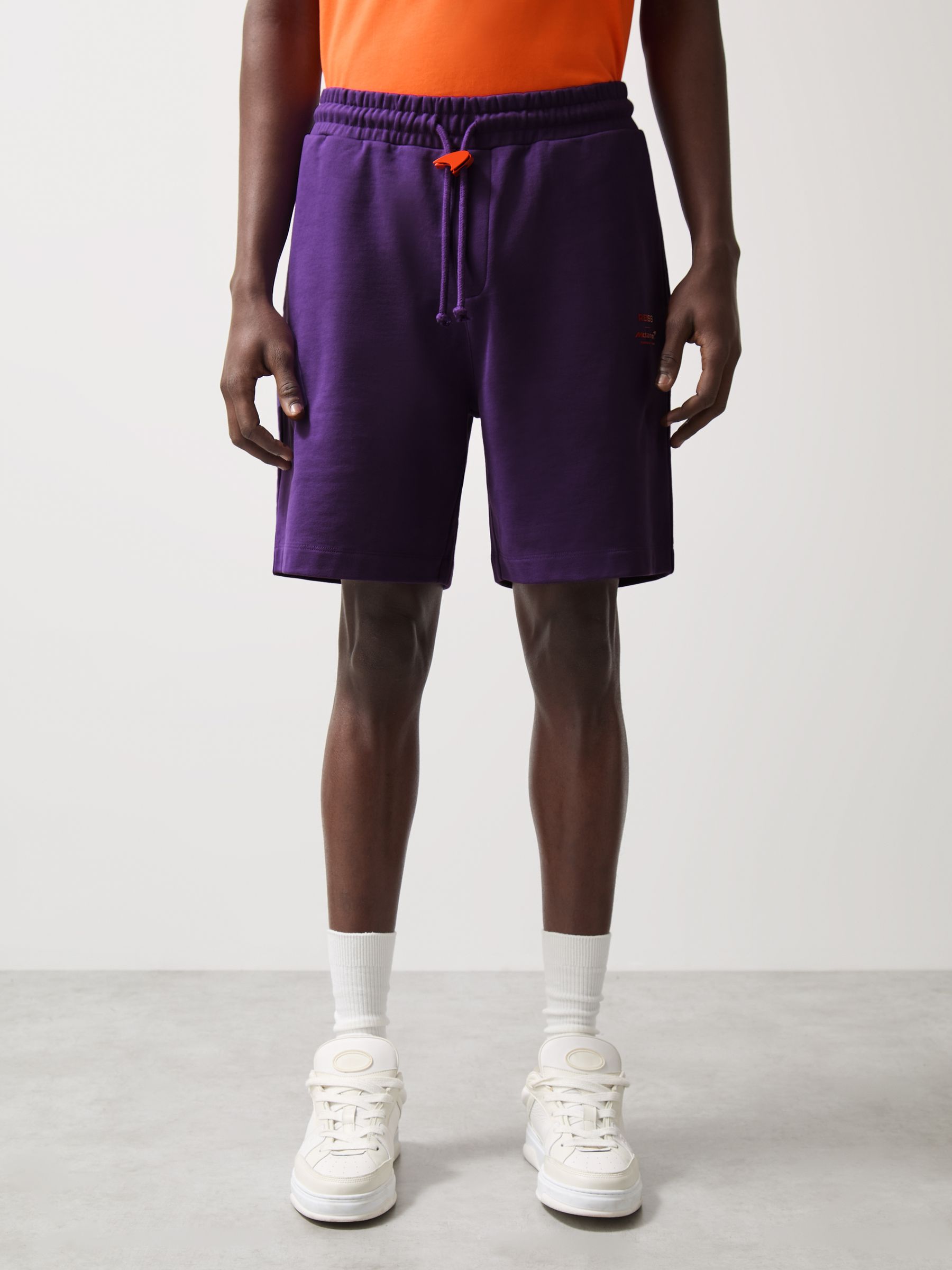 McLaren F1 Team Drawstring Shorts in Purple