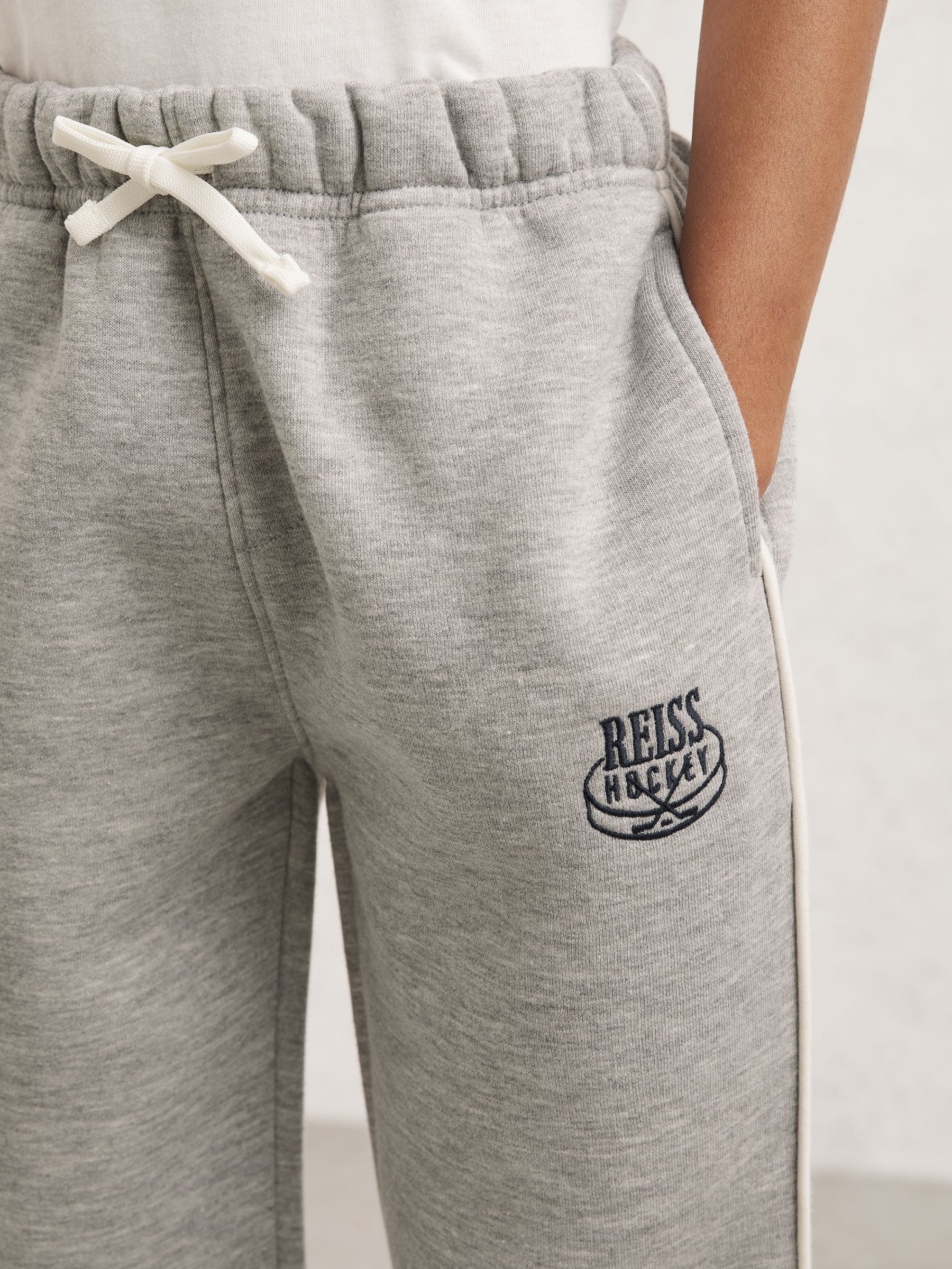 Joggers in Grey Melange