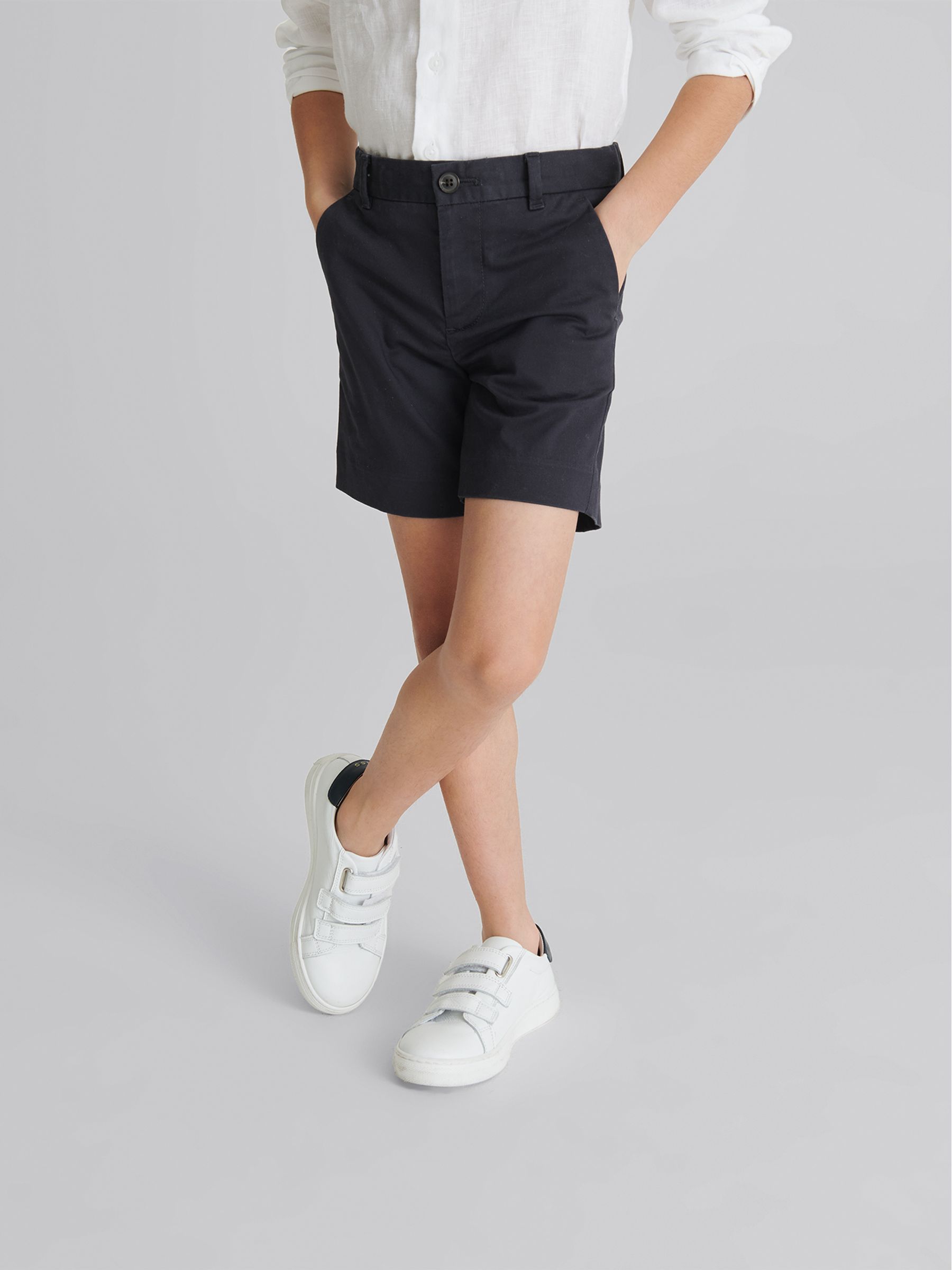 4-9 yrs Casual Chino Shorts in Navy