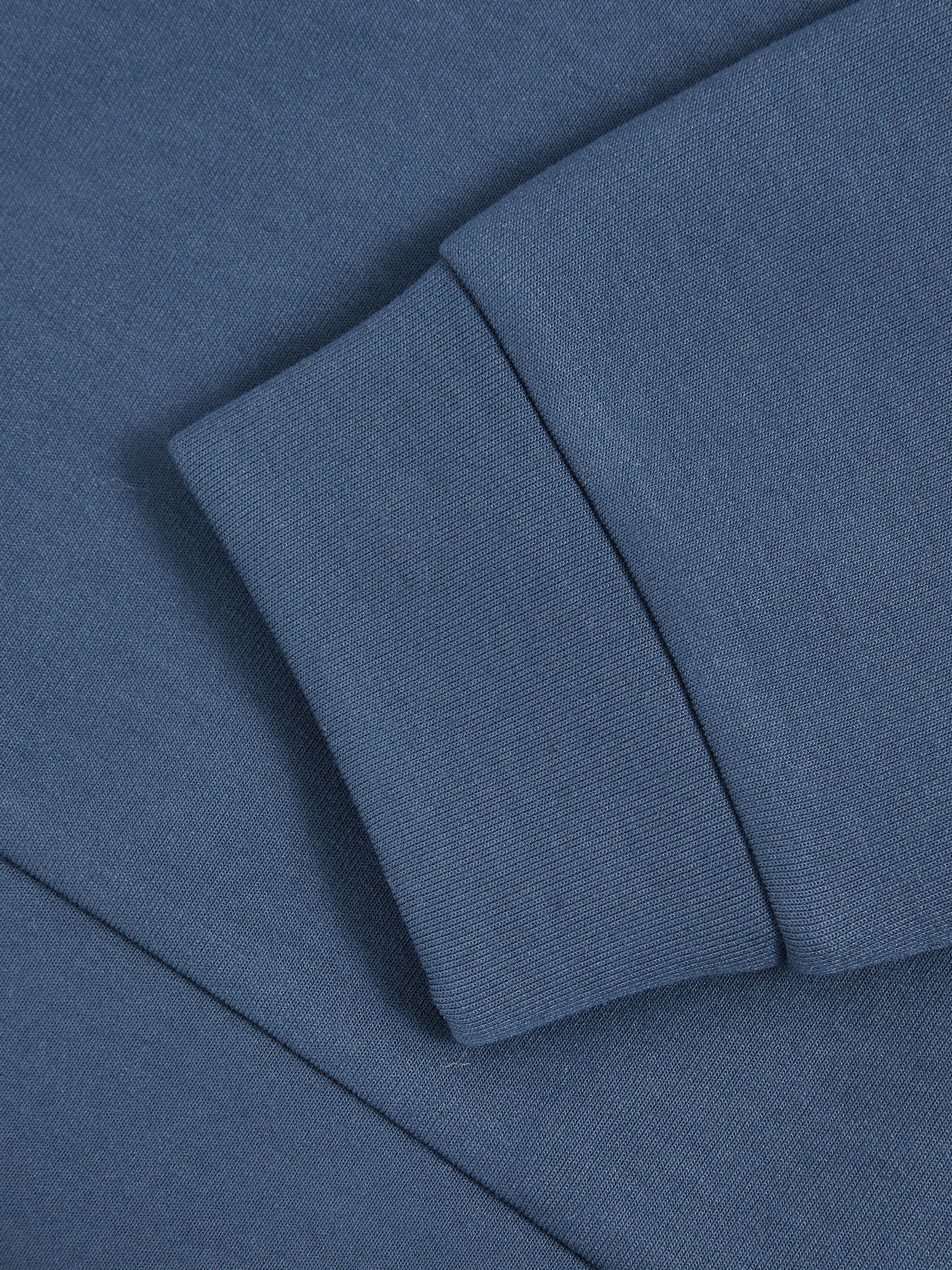 3-9 yrs Interlock Jersey Hoodie in Ocean Blue