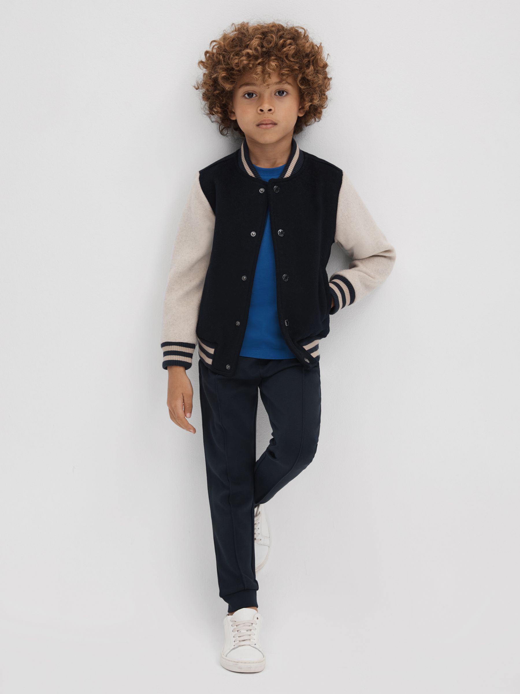 Crew Neck T-Shirt in Lapis Blue