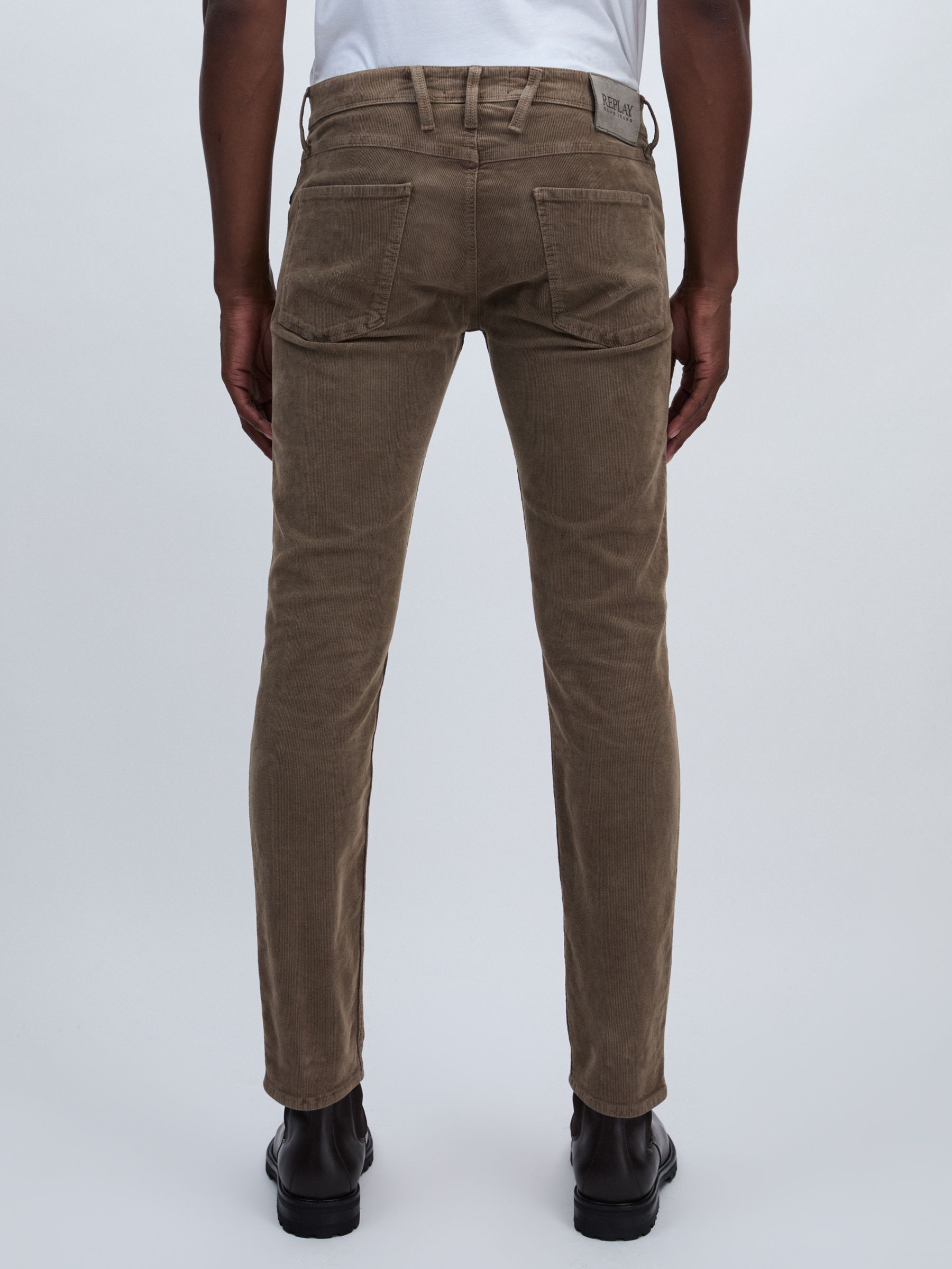 Replay Slim Fit Jeans in Biscuit