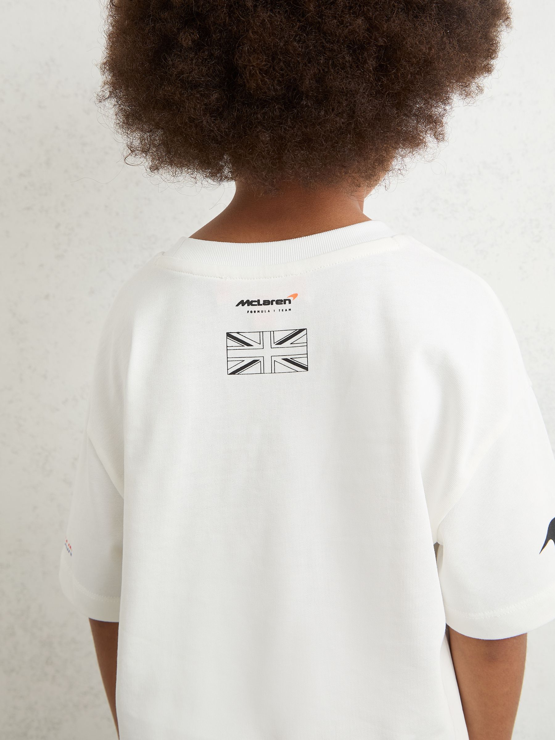 9-13 yrs McLaren F1 Team British GP T-Shirt Unisex Fit in White
