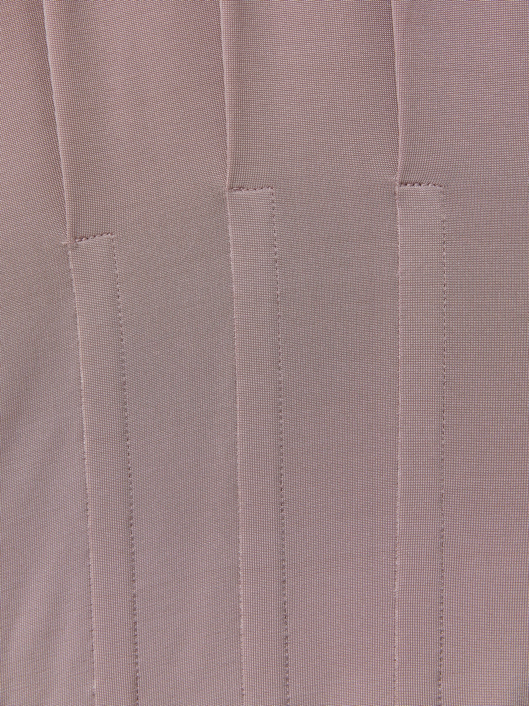 Atelier Corset Detail Vest in Mink