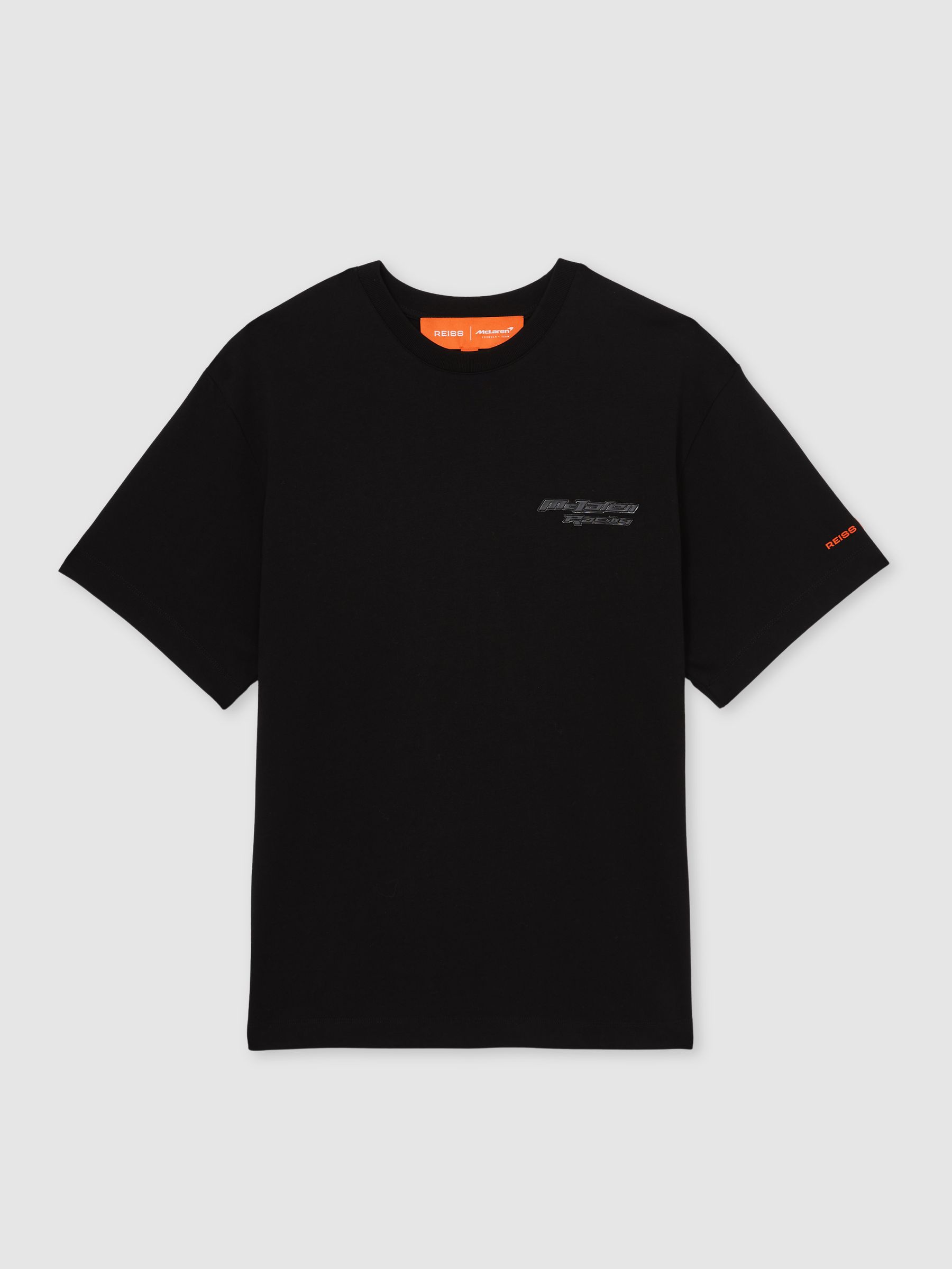McLaren F1 Team Oversize Unisex Fit Logo T-Shirt in Black